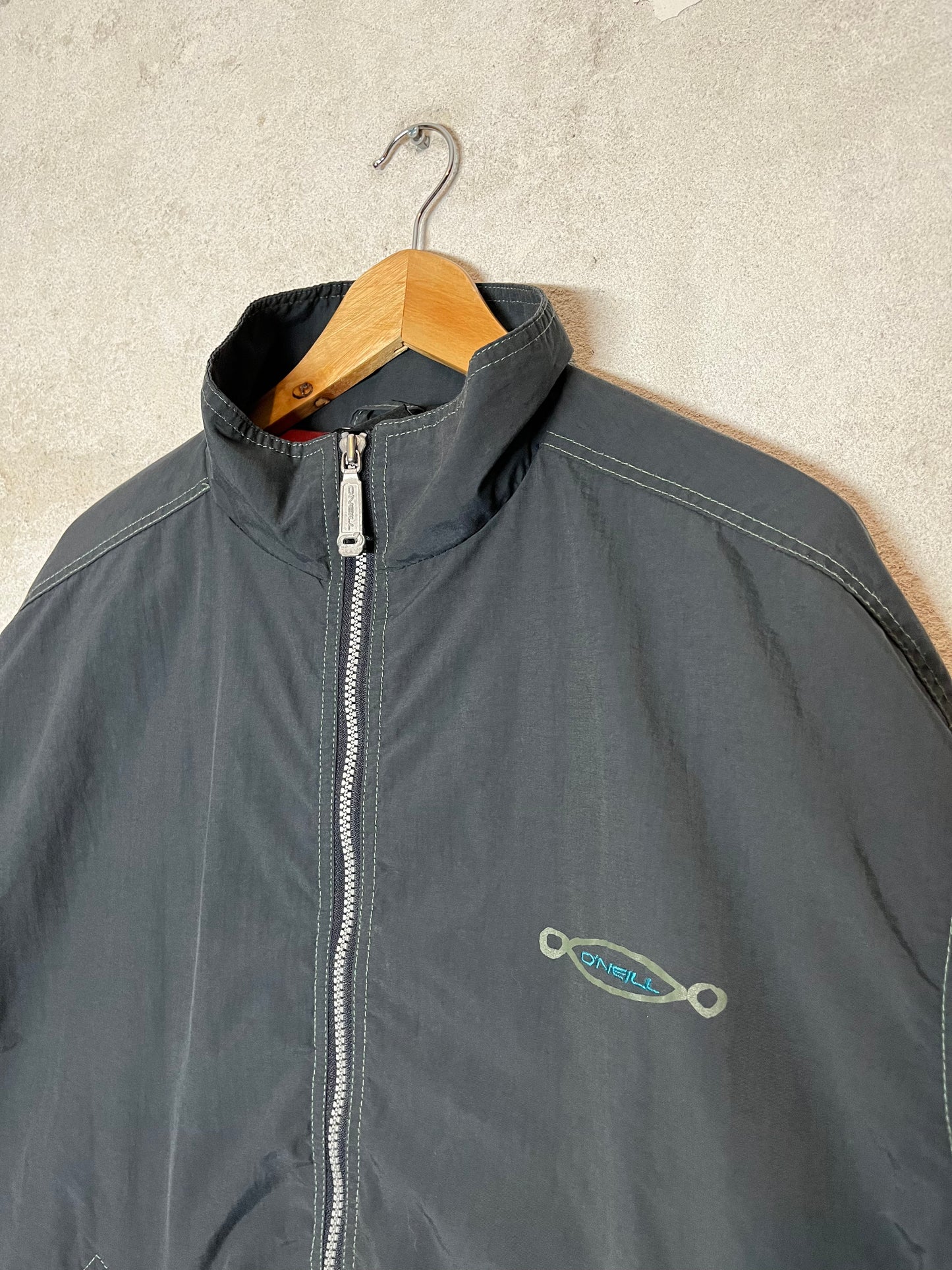 O’neill Vintage 90s trench nylon surf coat - M