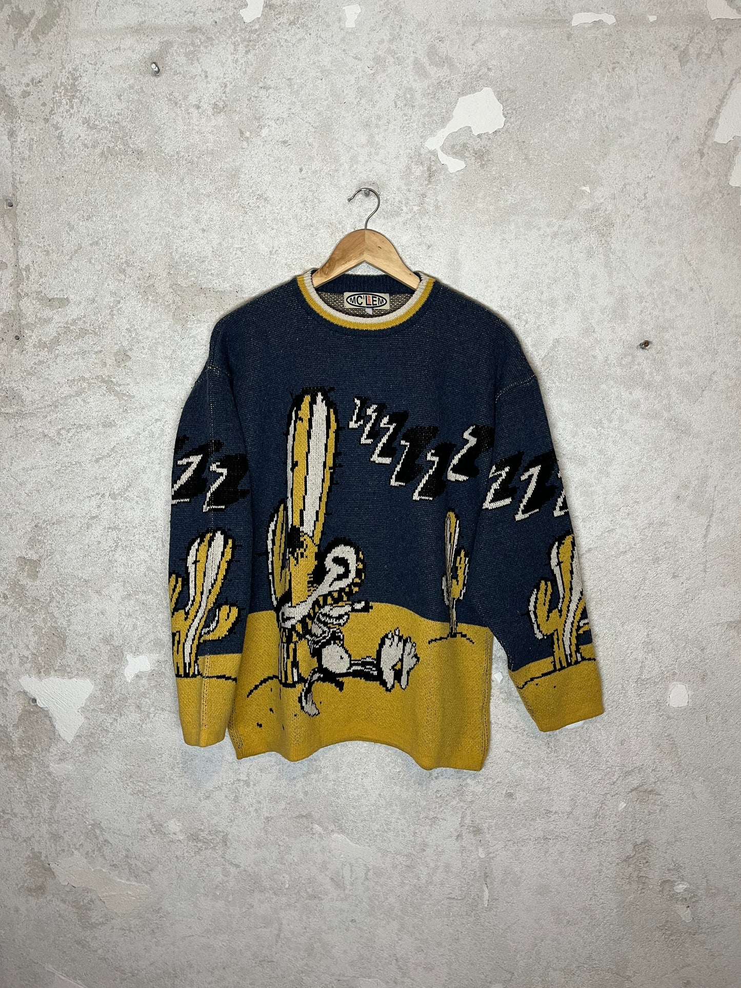 Mc'lem rare heavy knit ski snowboard sweater - M