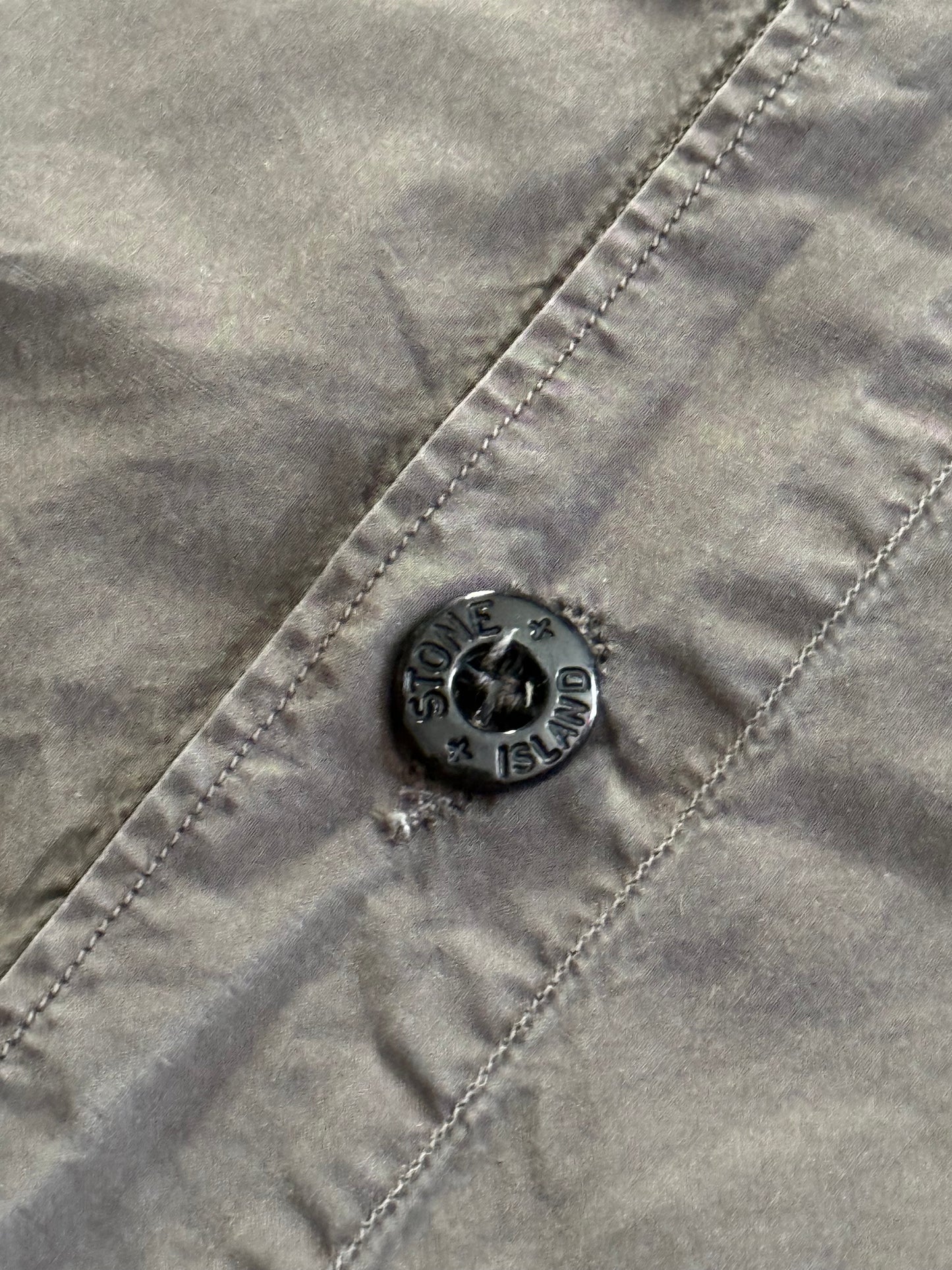Stone Island italy embroidered overshirt - S