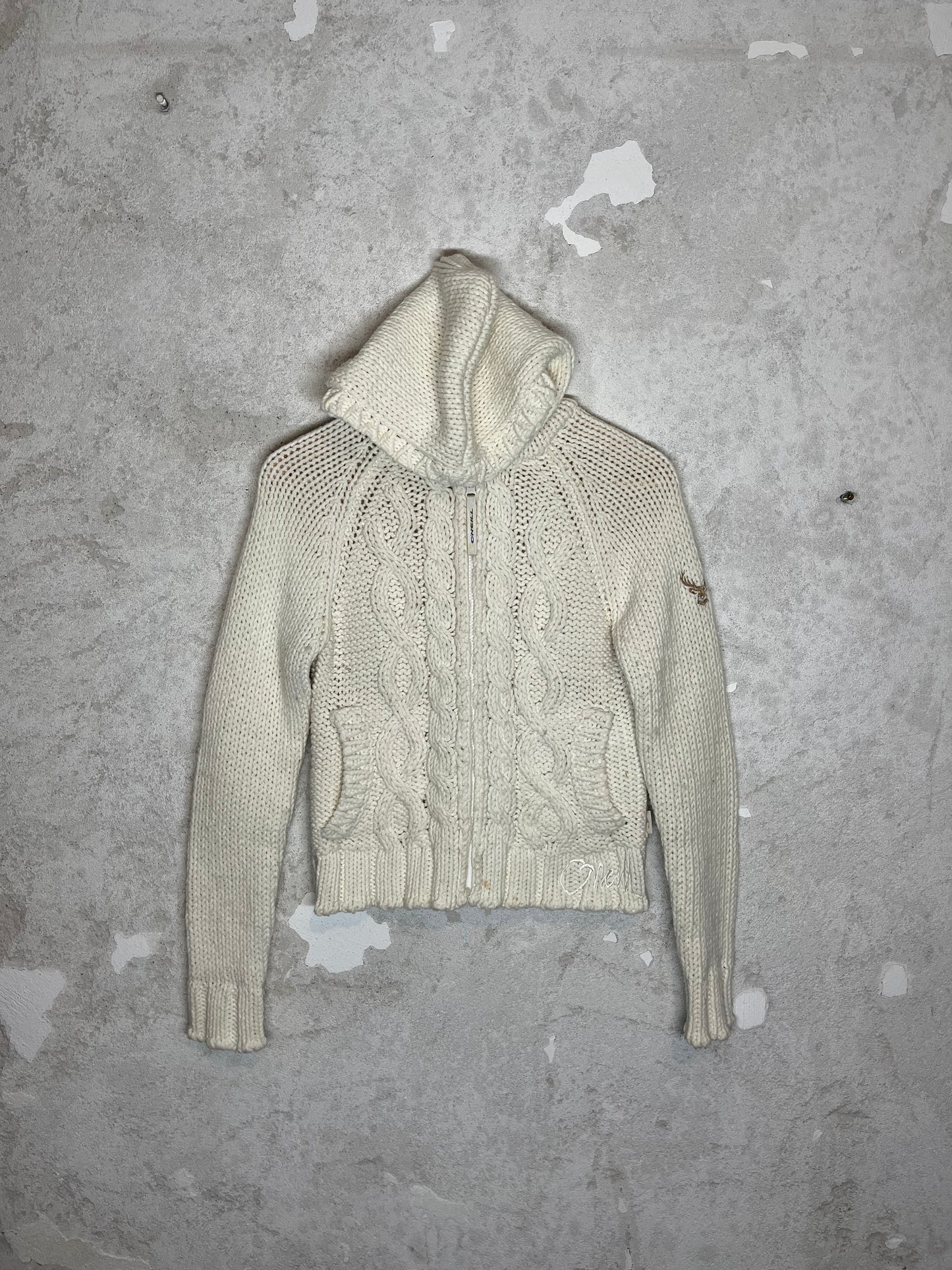 O'neill vintage retro surf knit sweatshirt 