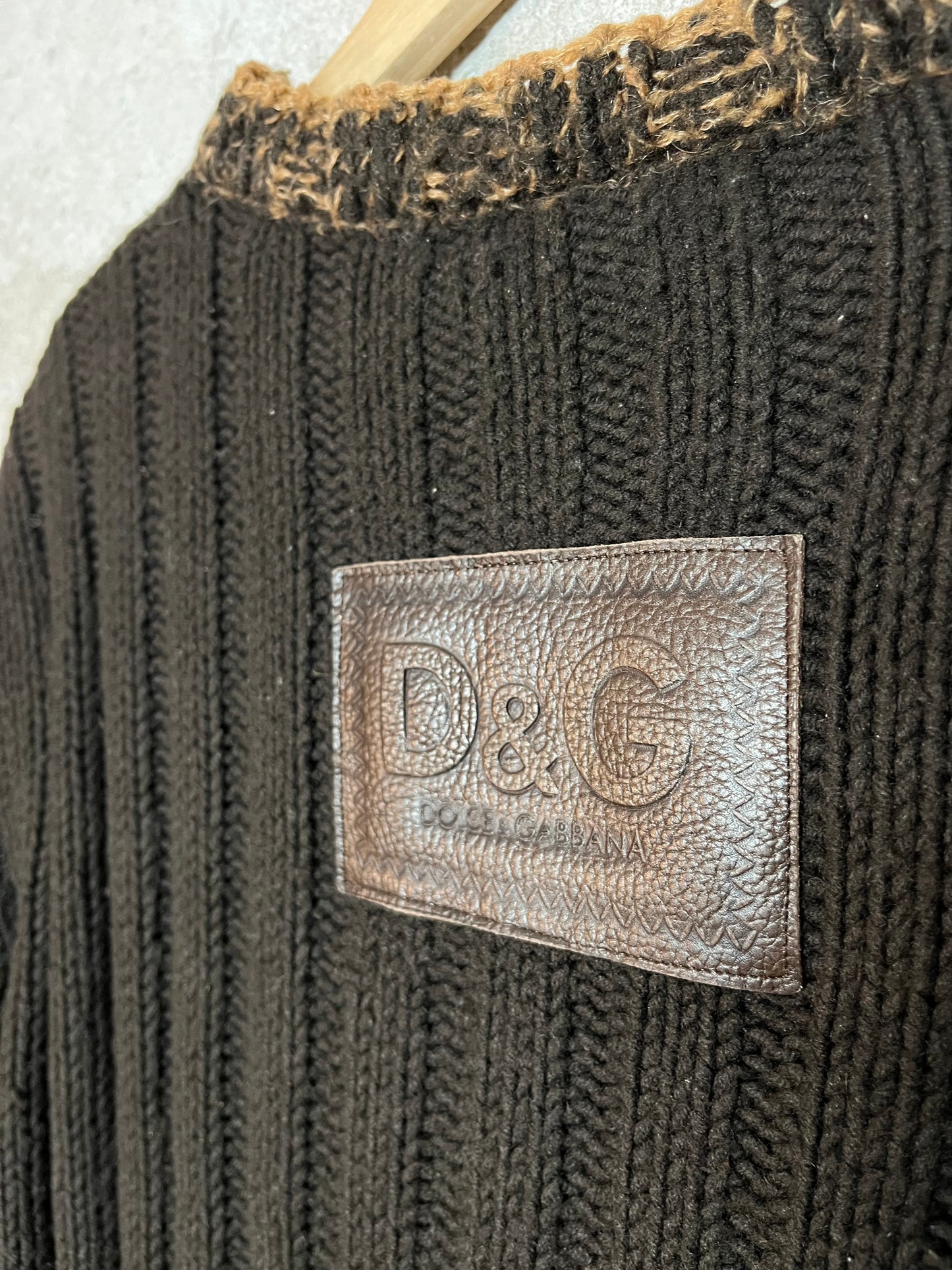 Dolce & Gabbana vintage knit sweater - XL