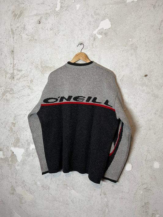 O’neill vintage 90s heavy knit sweatshirt - L