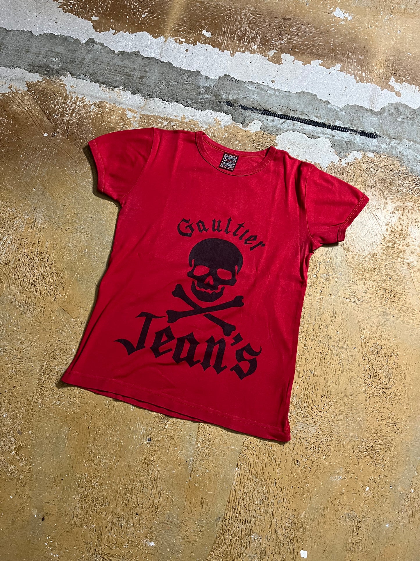 Jean Paul Gaultier skull top - M