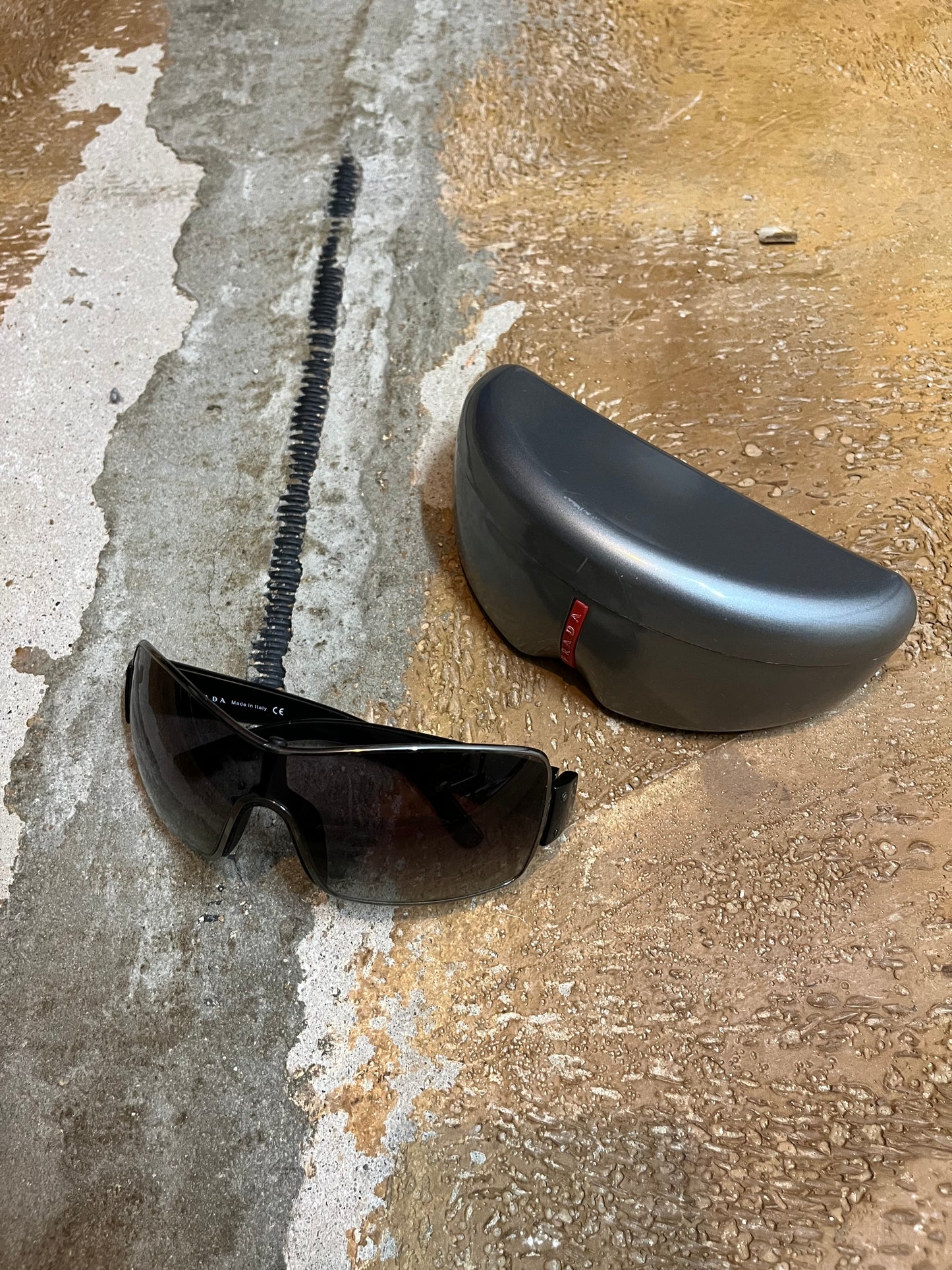 Prada vintage 2000s sunglasses with box