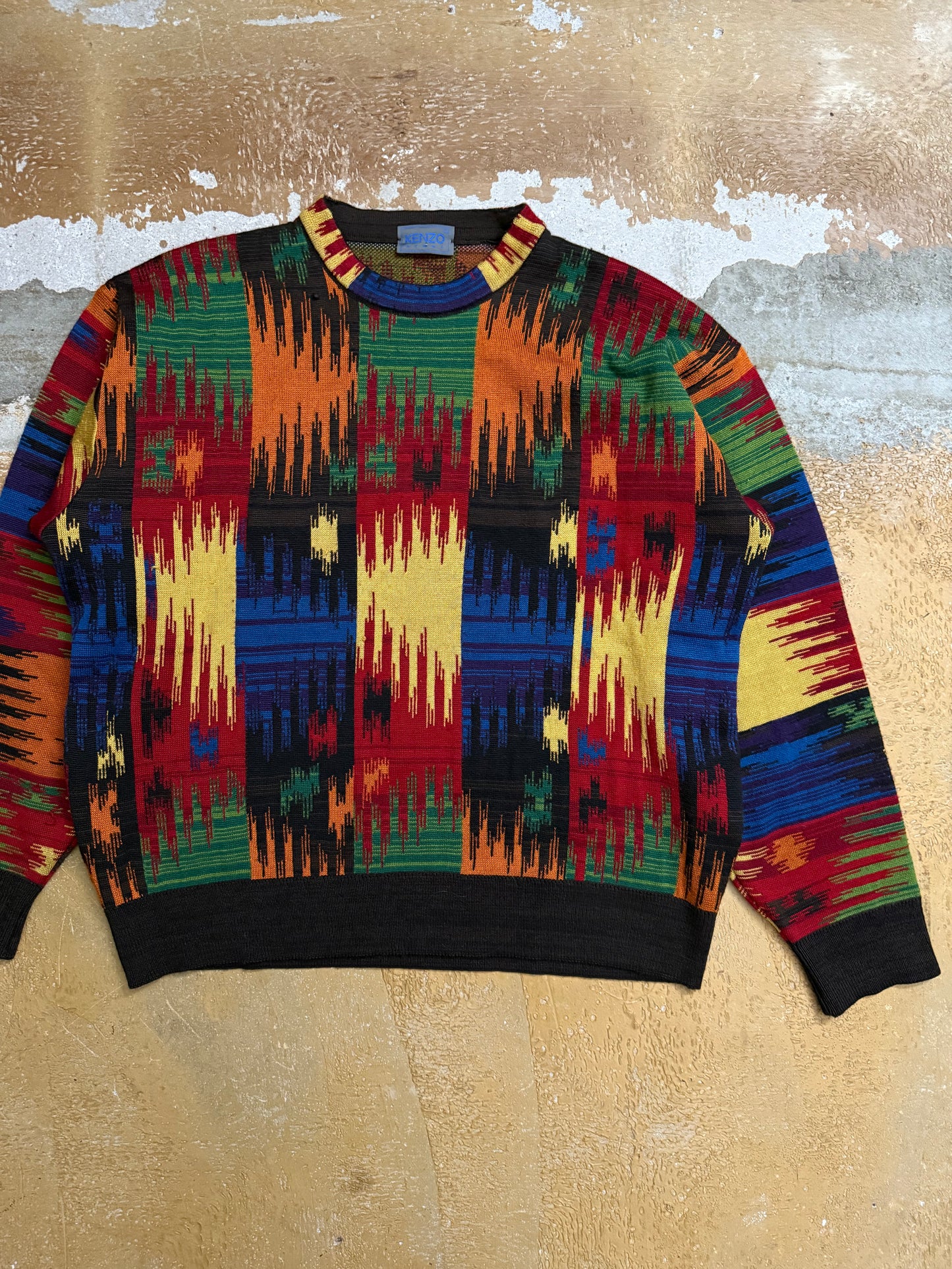 Kenzo wool knit sweater - M