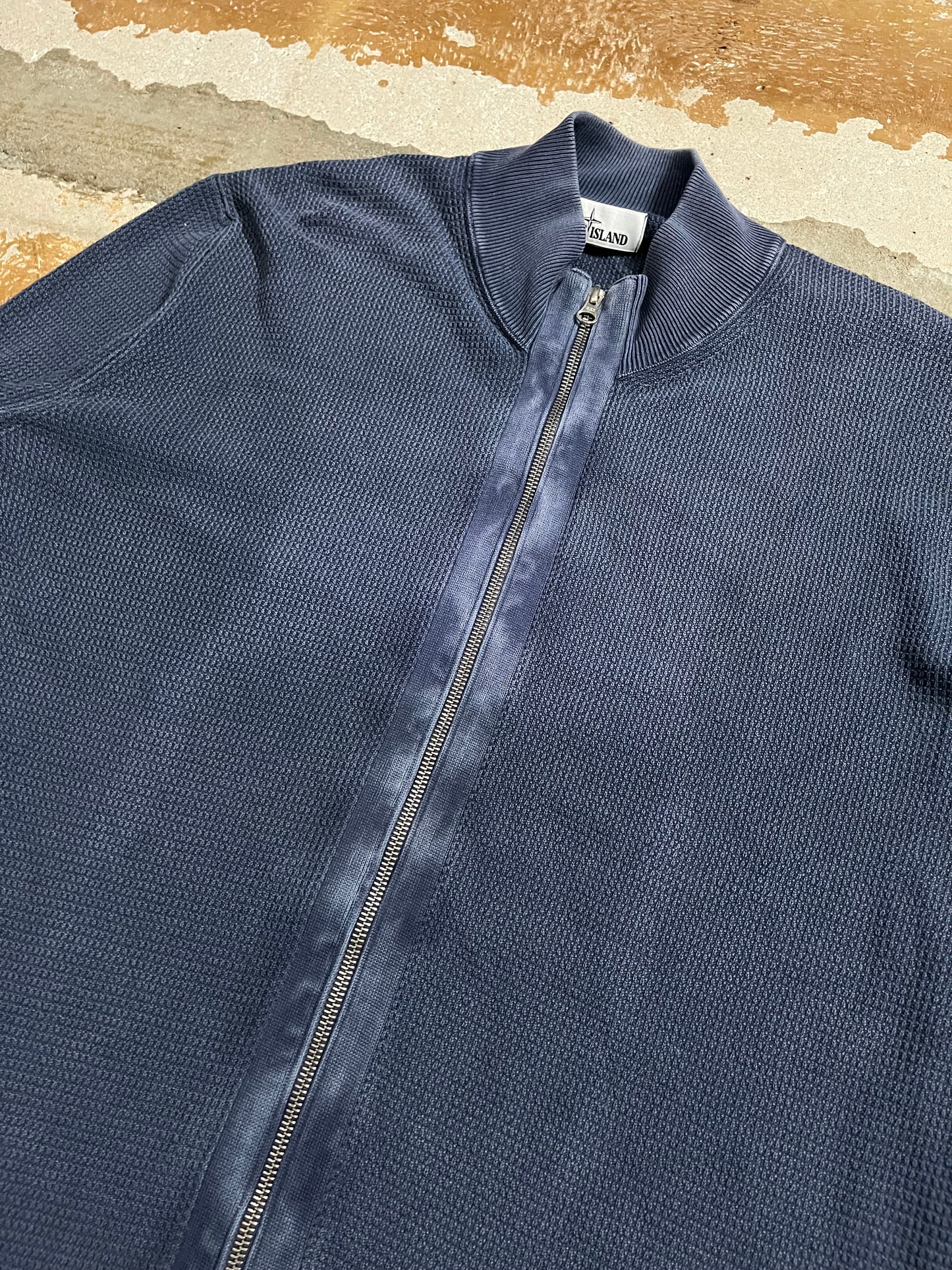 Stone Island knit sweatshirt zipup - XL