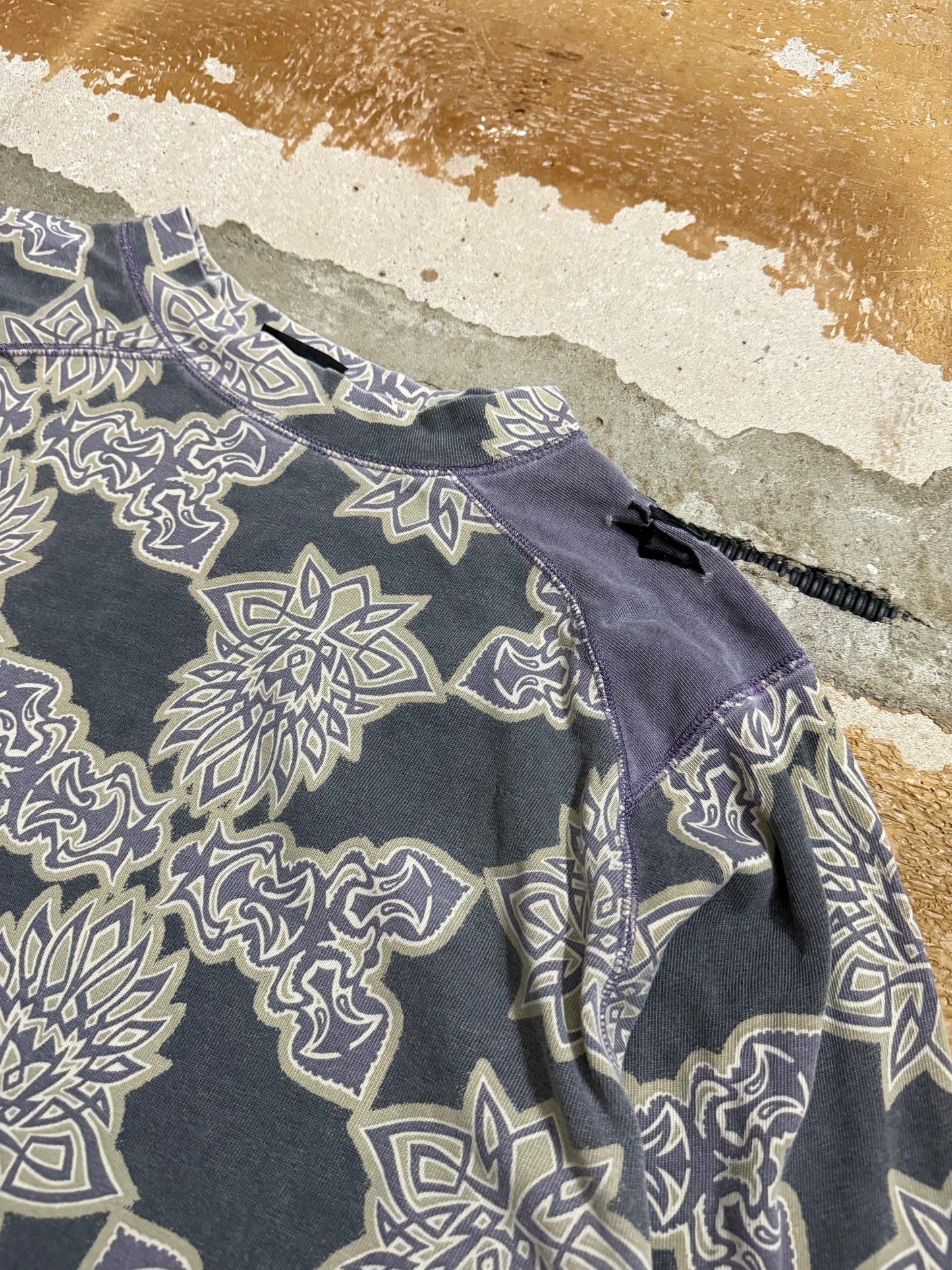 O’neill rare funky 90s longsleeve shirt - L