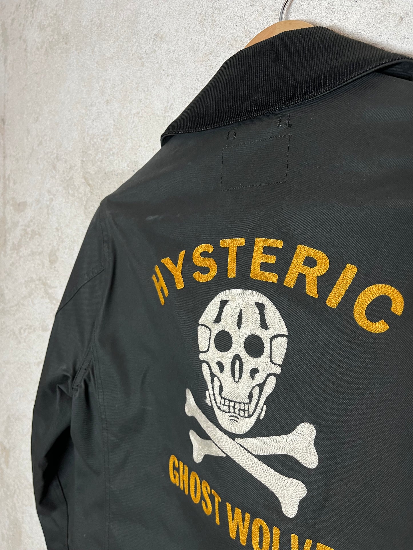 Hysteric Glamour “Ghost Wolves” waxed jacket - M