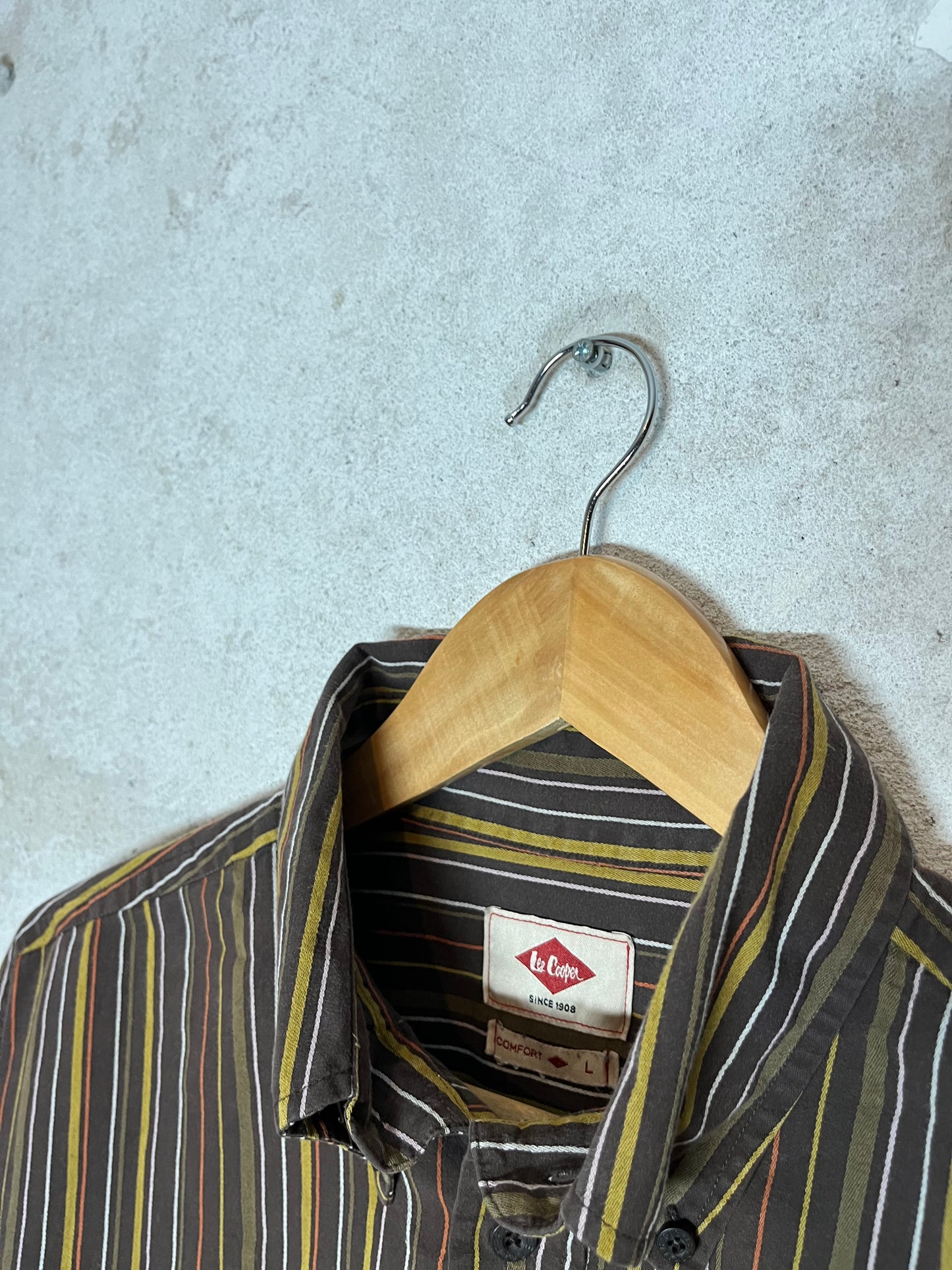 Lee Jeans vintage striped overshirt - L