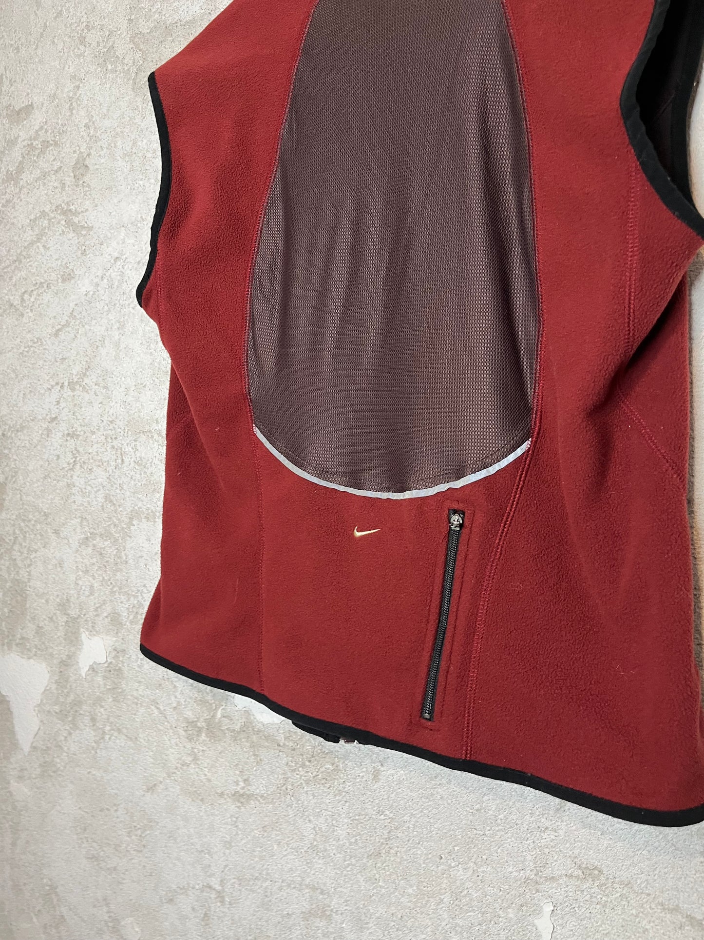 Nike vintage retro running reversible 90s 2000s gilet