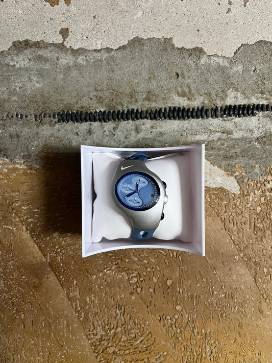 Nike Triax Chrono Light Blue vintage watch