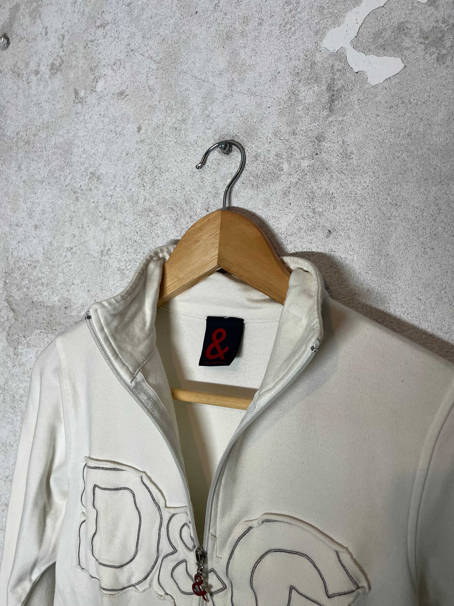 Dolce & Gabanna zip-up sweater vintage 2000s - S