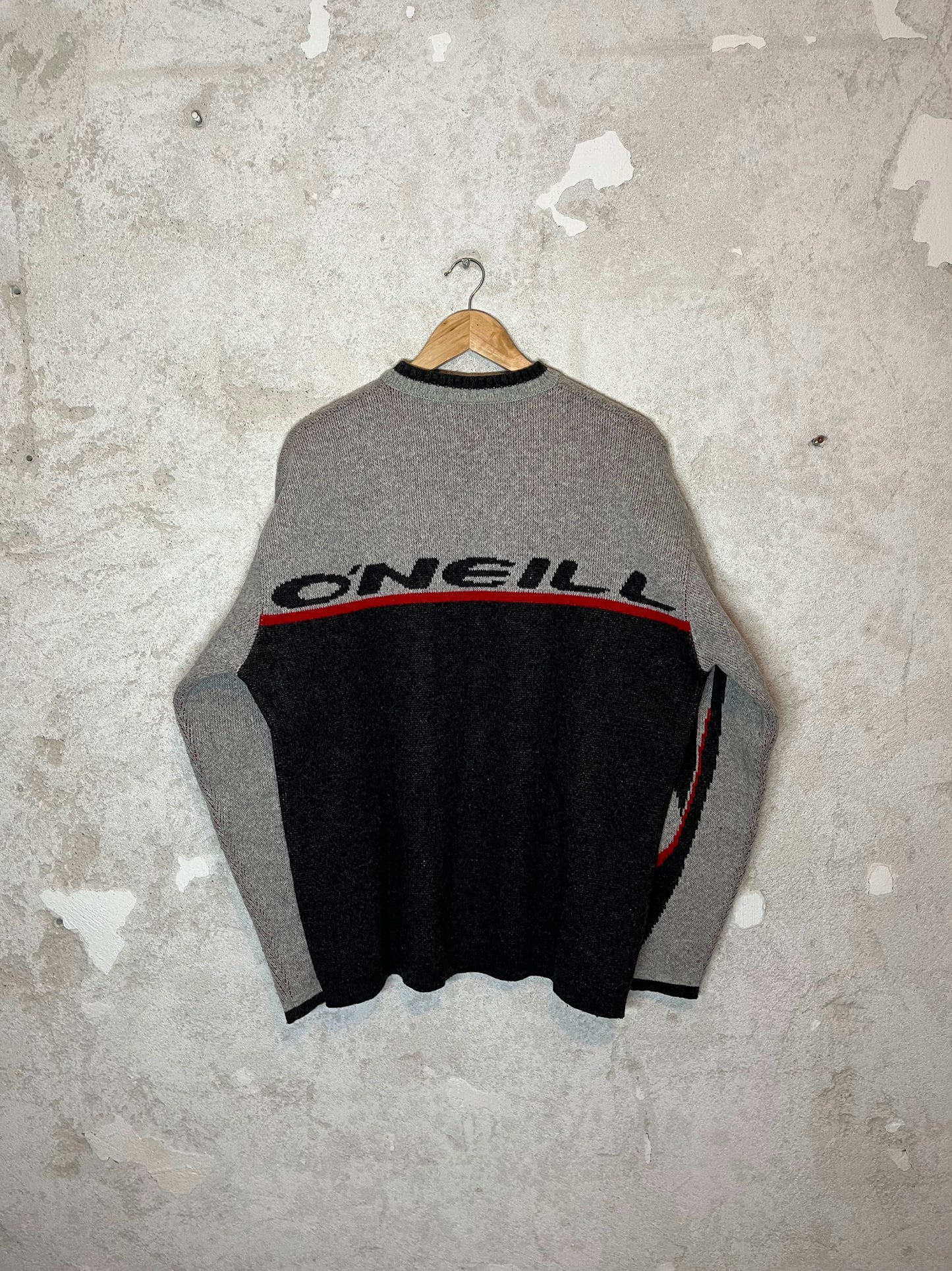 O’neill vintage 90s heavy knit sweatshirt - L