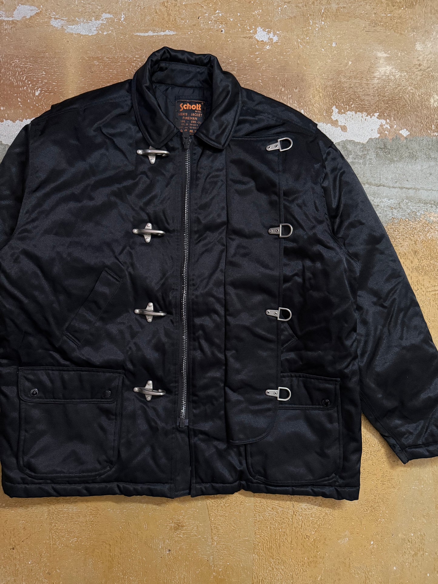 Schott NYC fireman lobster clasp winter jacket - XL
