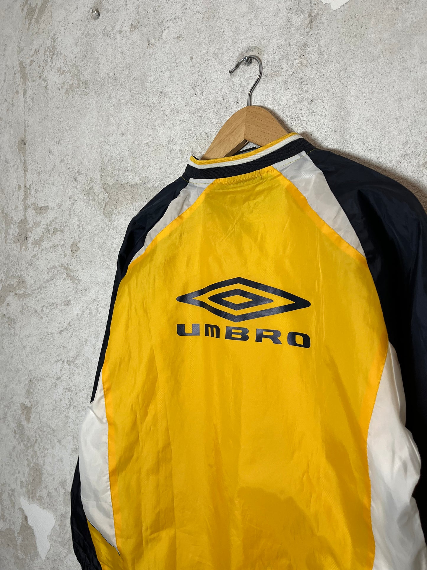 Umbro vintage football sport longsleeve - S