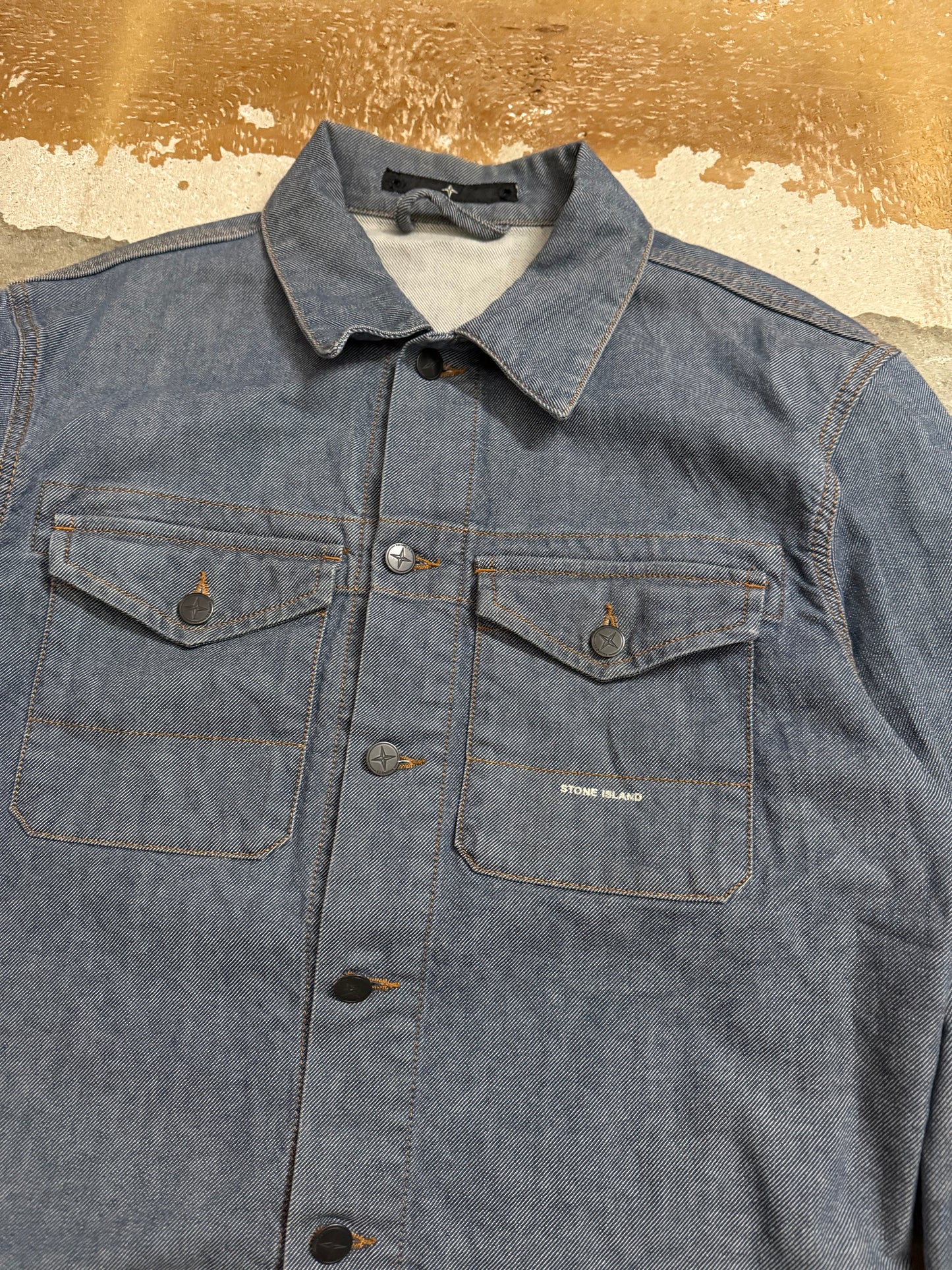 Stone Island denims denim jacket - M