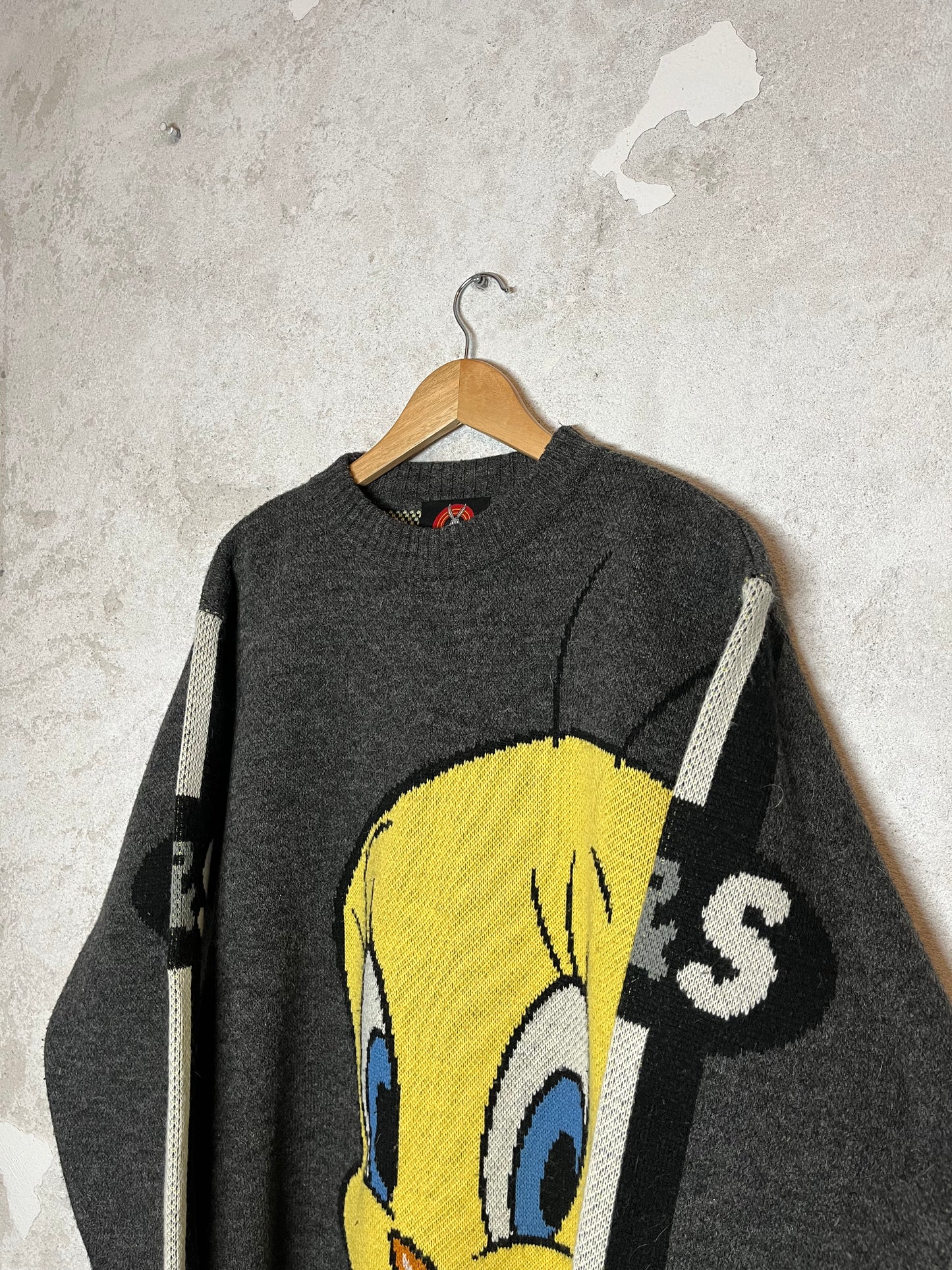 Looney Tunes Titi vintage heavy knit sweater - M