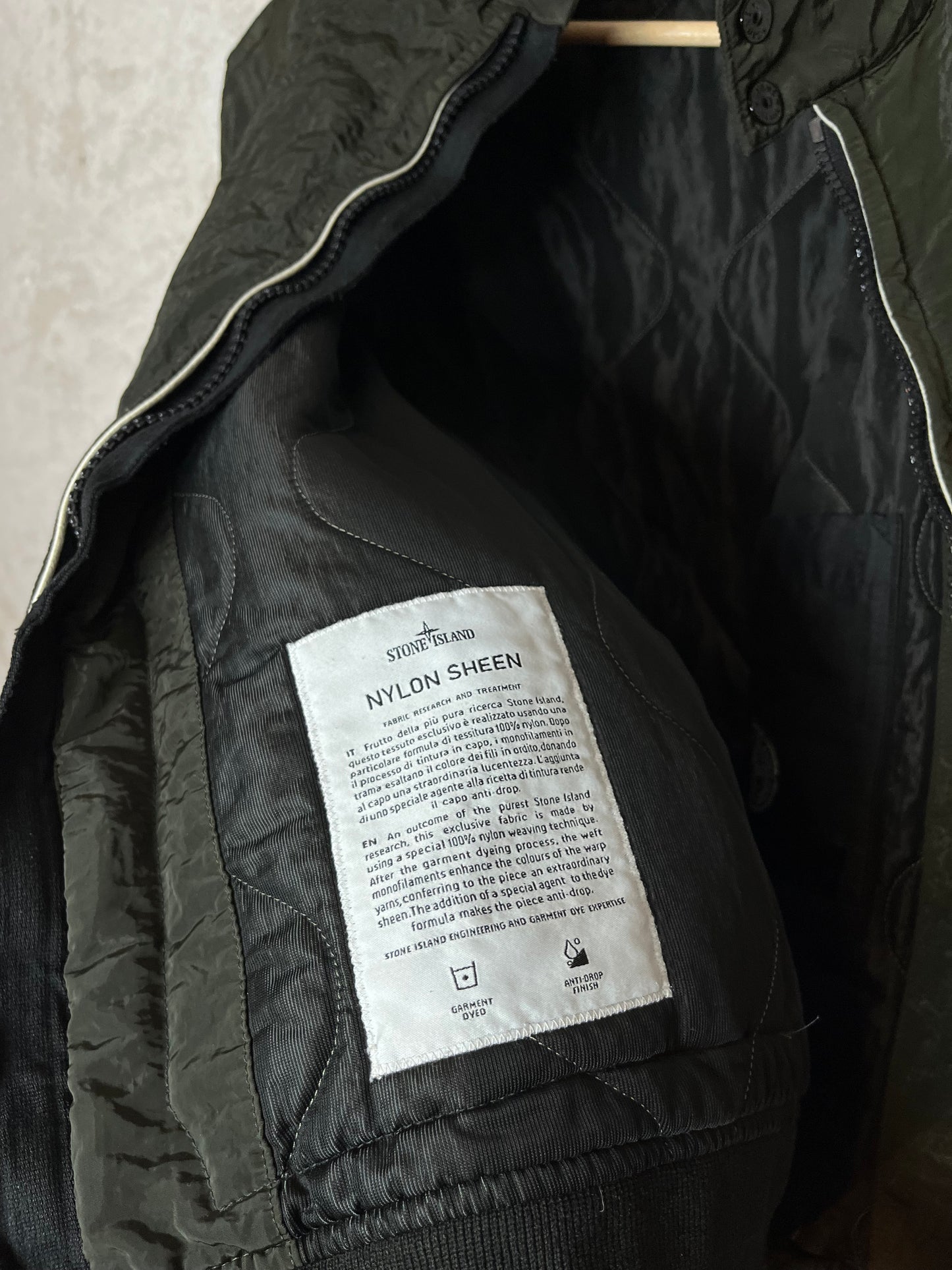 Stone Island vintage Nylon Sheen jacket - L