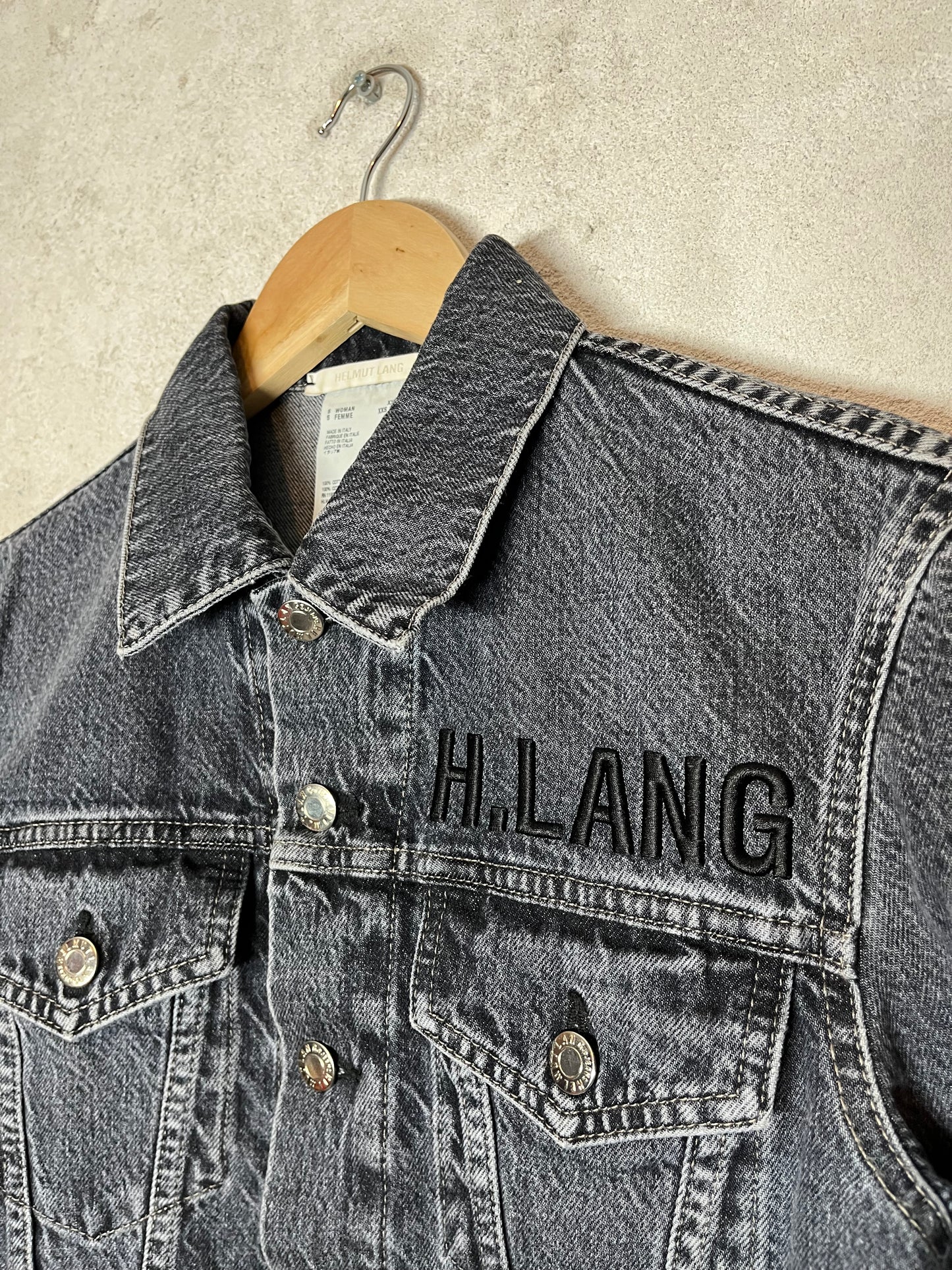 Helmut Lang denim trucker jacket - M