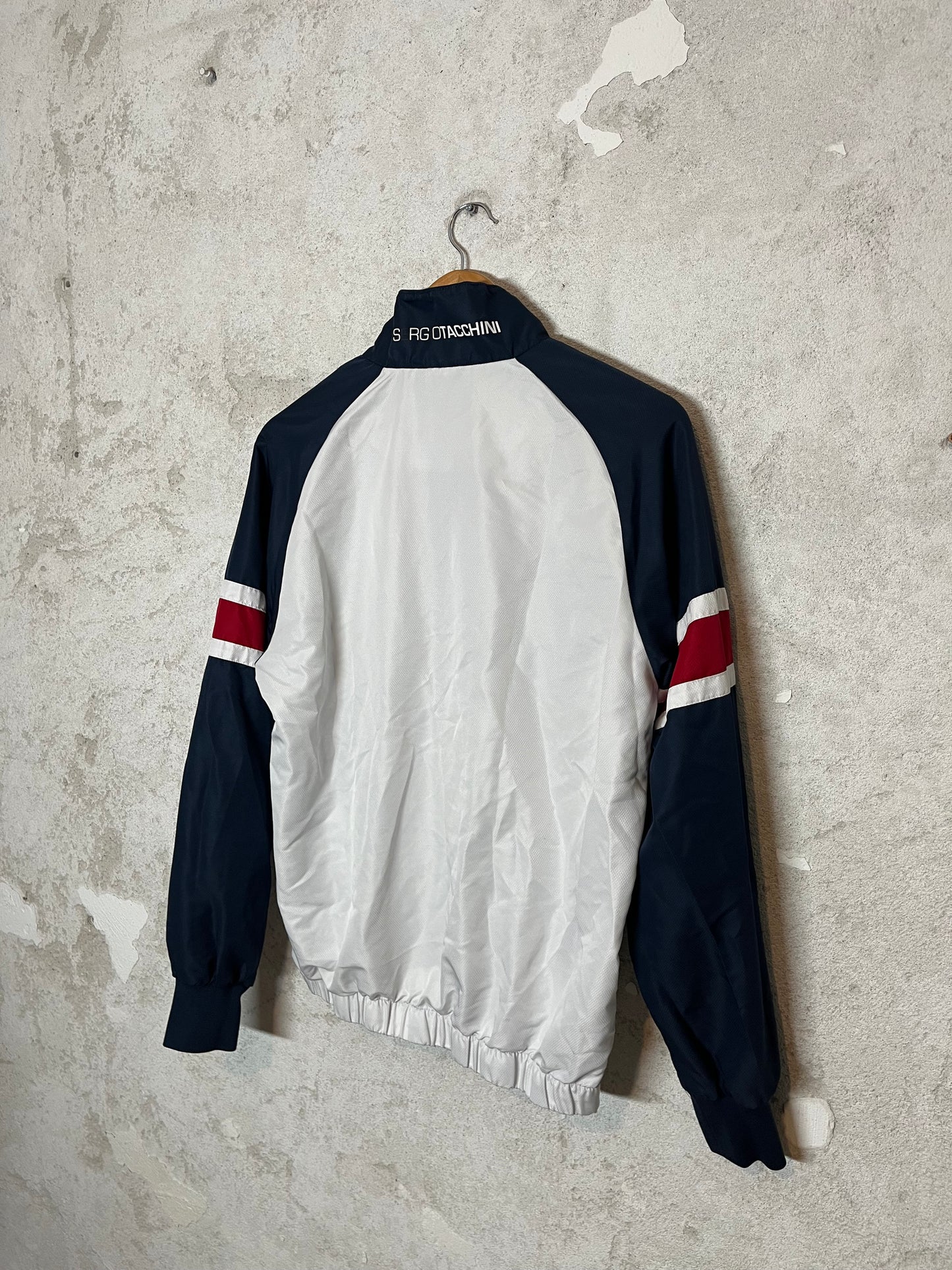 Sergio Tacchini vintage track sports jacket - M