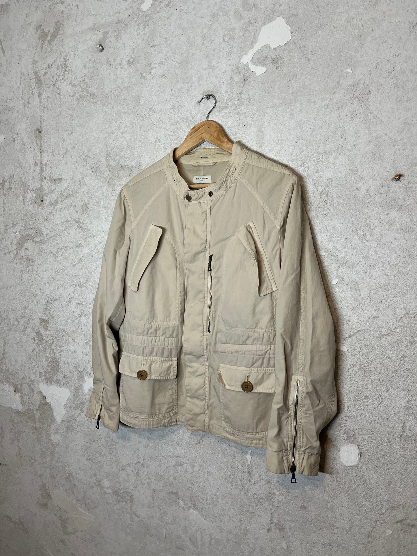 Dries van Noten multipocket archive 90s 2000s utility cargo jacket - L