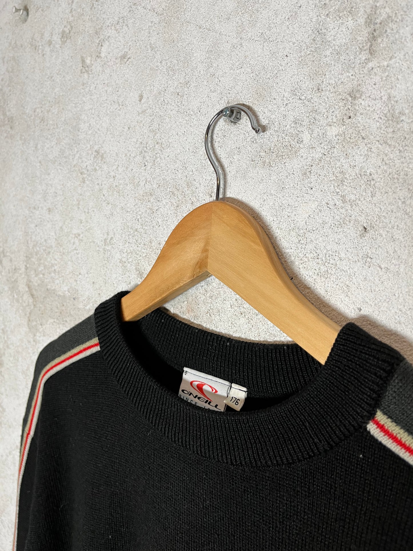 O'neill vintage retro 90s wool knit sweatshirt - M