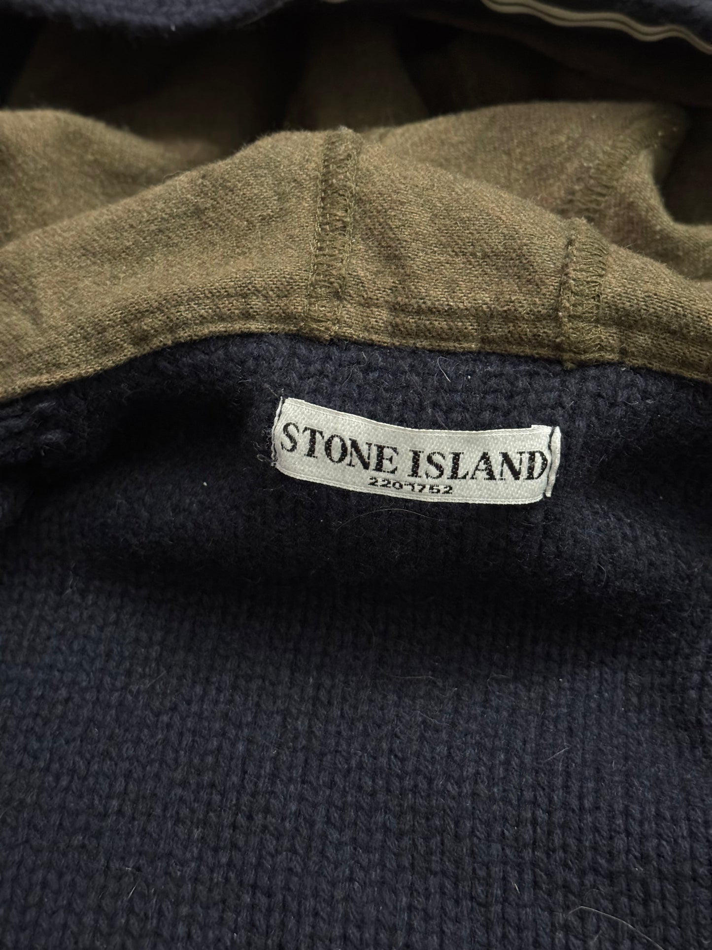 Stone Island vintage heavy knit 100% wool sweater - XL