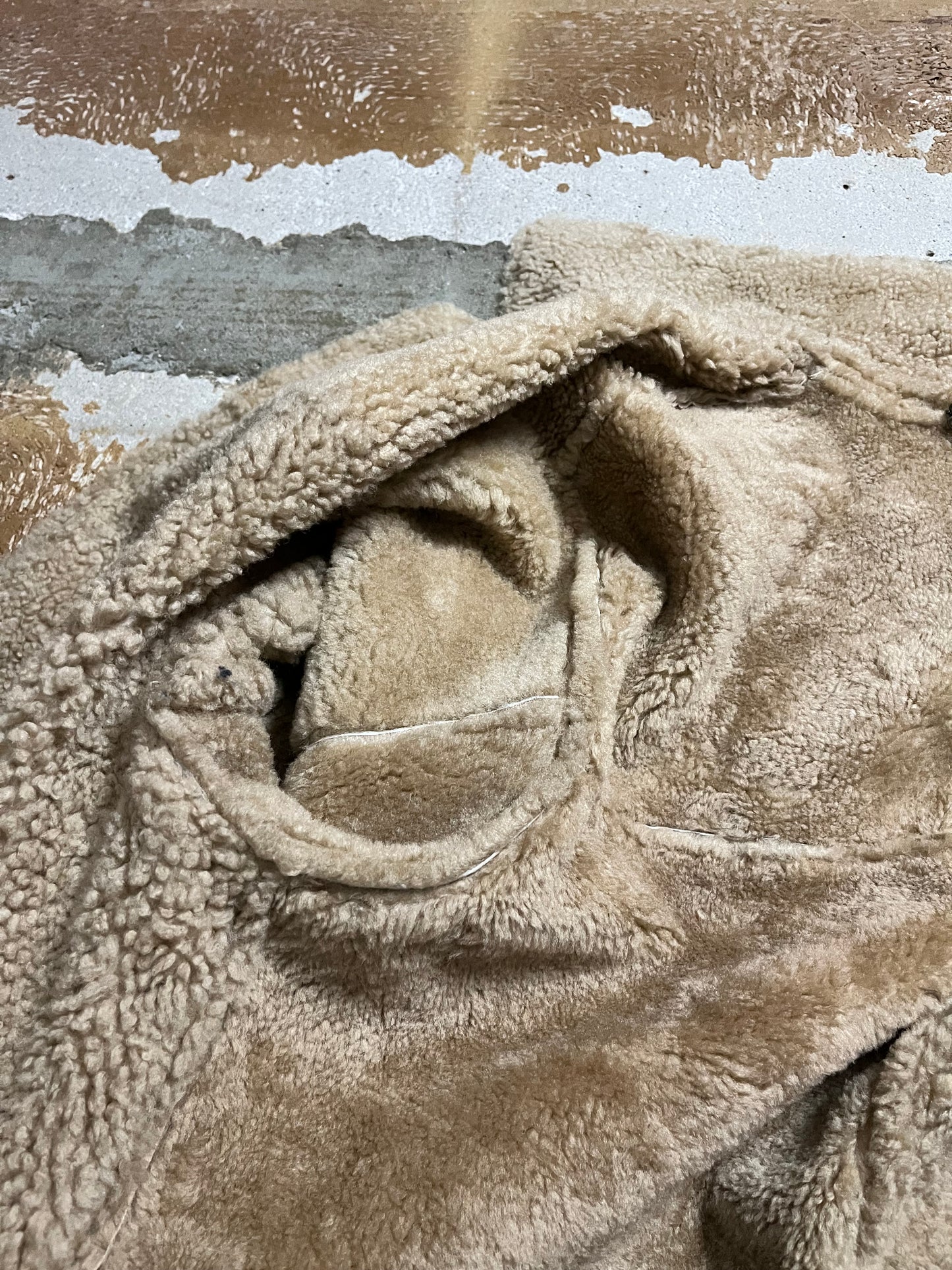 Dolce & Gabbana sherling afghan coat - M