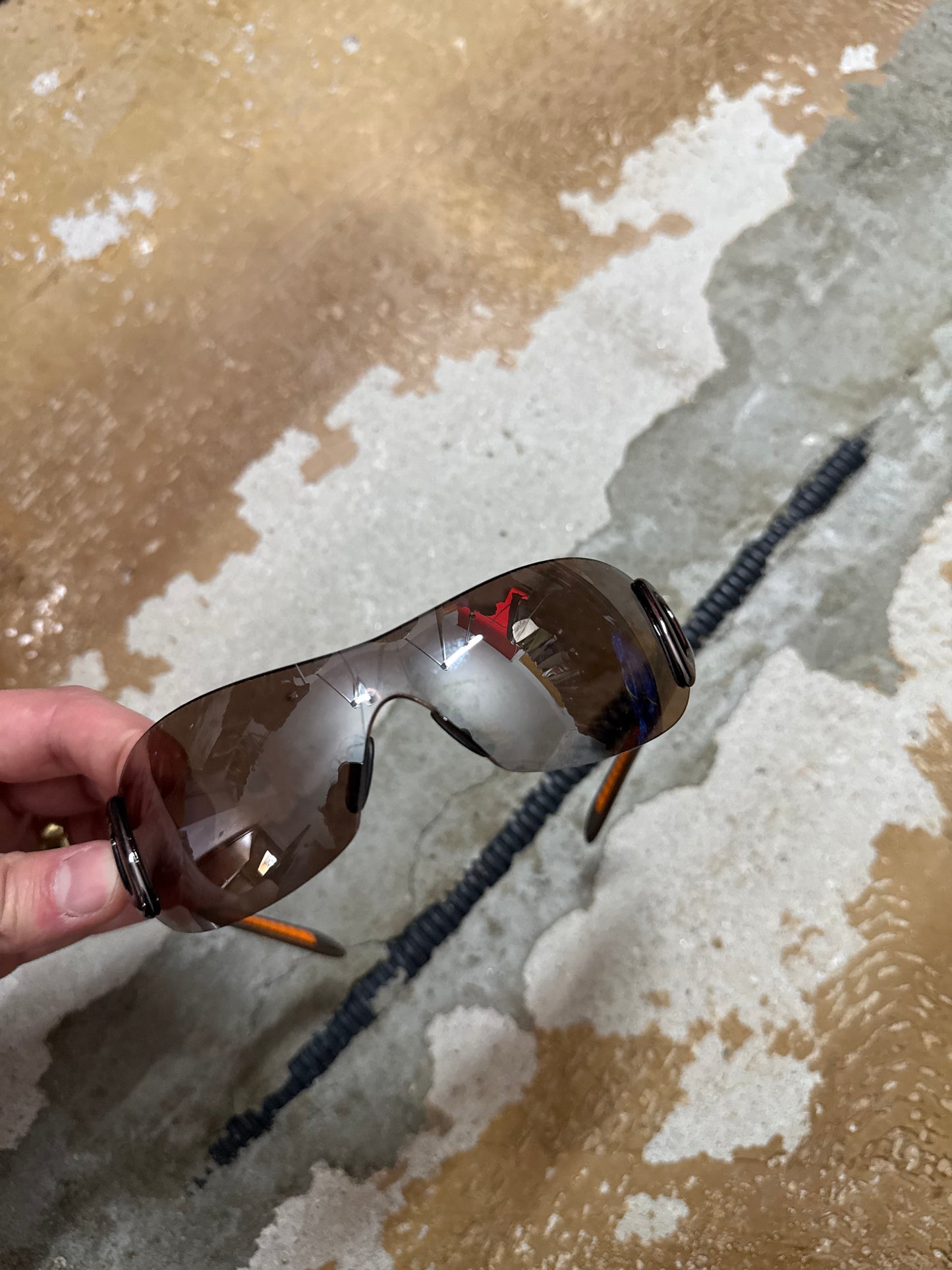 Adidas Adilibria Shield S made in Austria rare vintage sunglasses