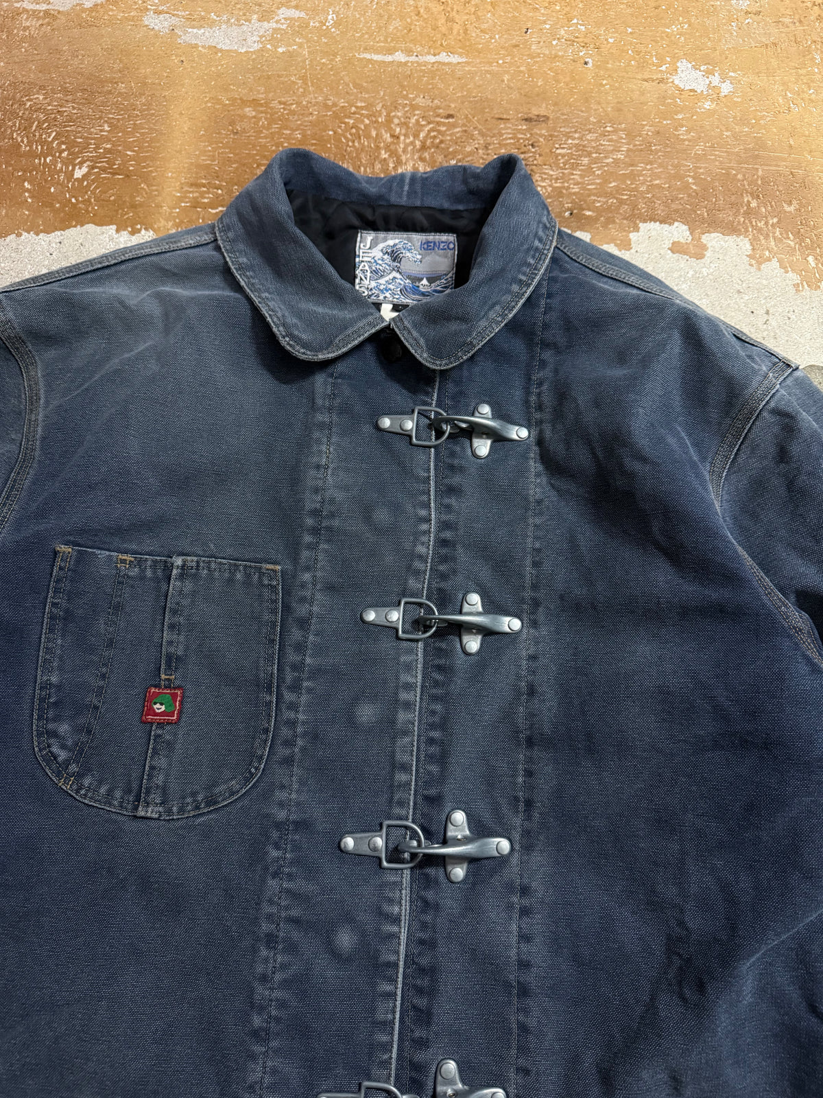 Ralph Lauren fireman lobster metal clasp winter jacket - L