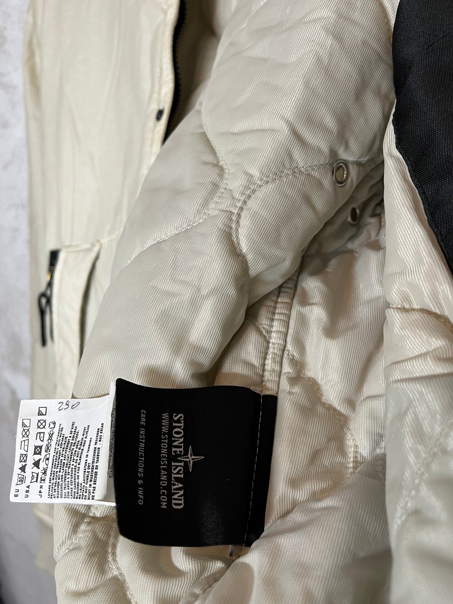 Stone Island Mussola Gommata 30 anni jacket - XXL