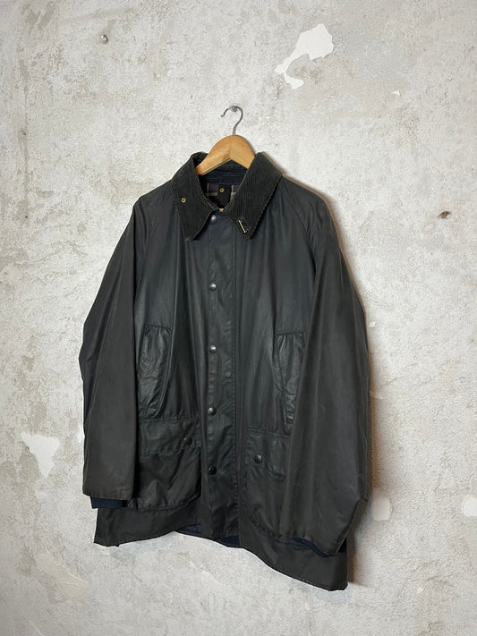 Barbour Bedale vintage waxed hunting jacket - L/XL