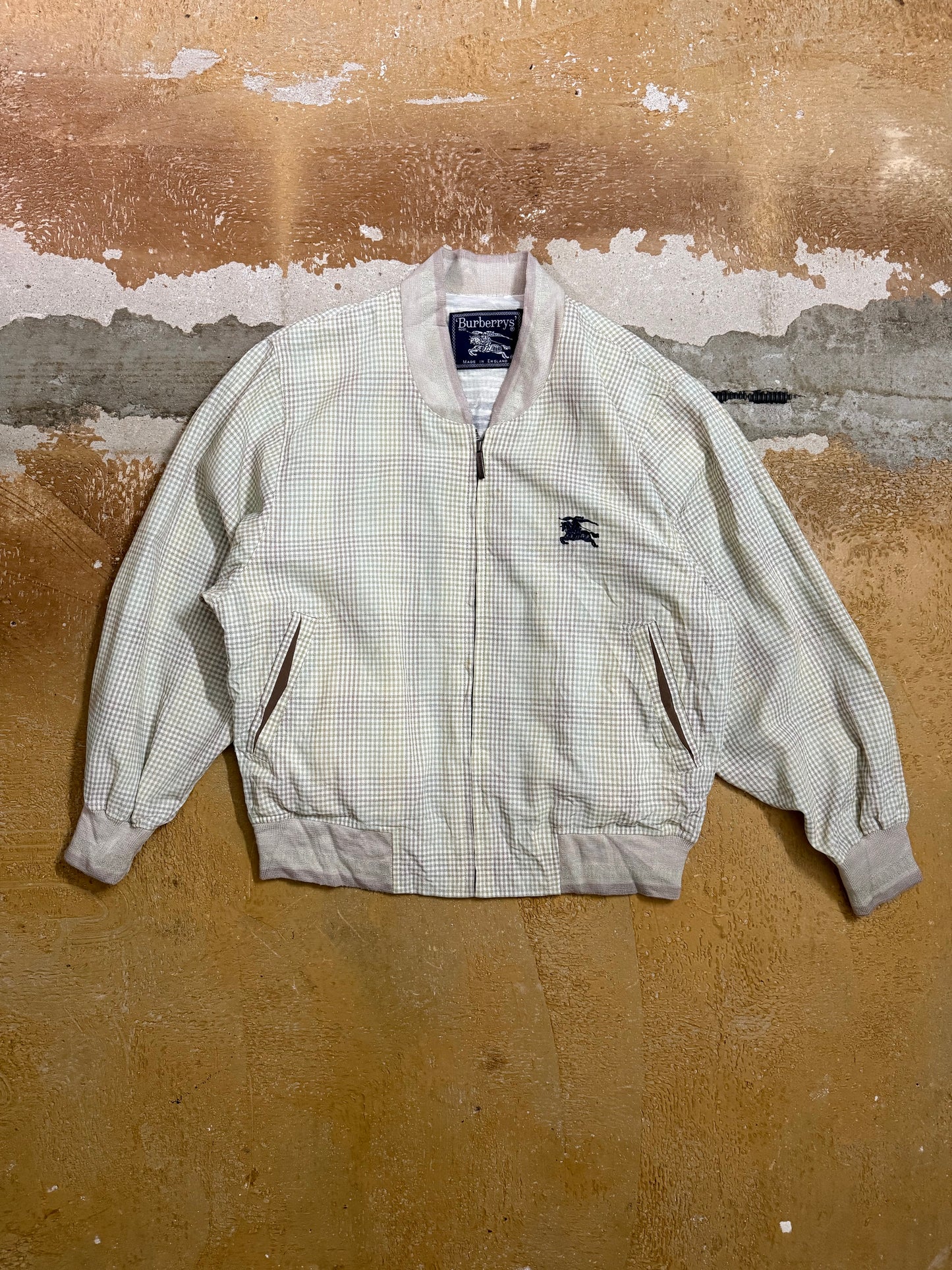 Burberry vintage prorsum embroidered harrington jacket - S