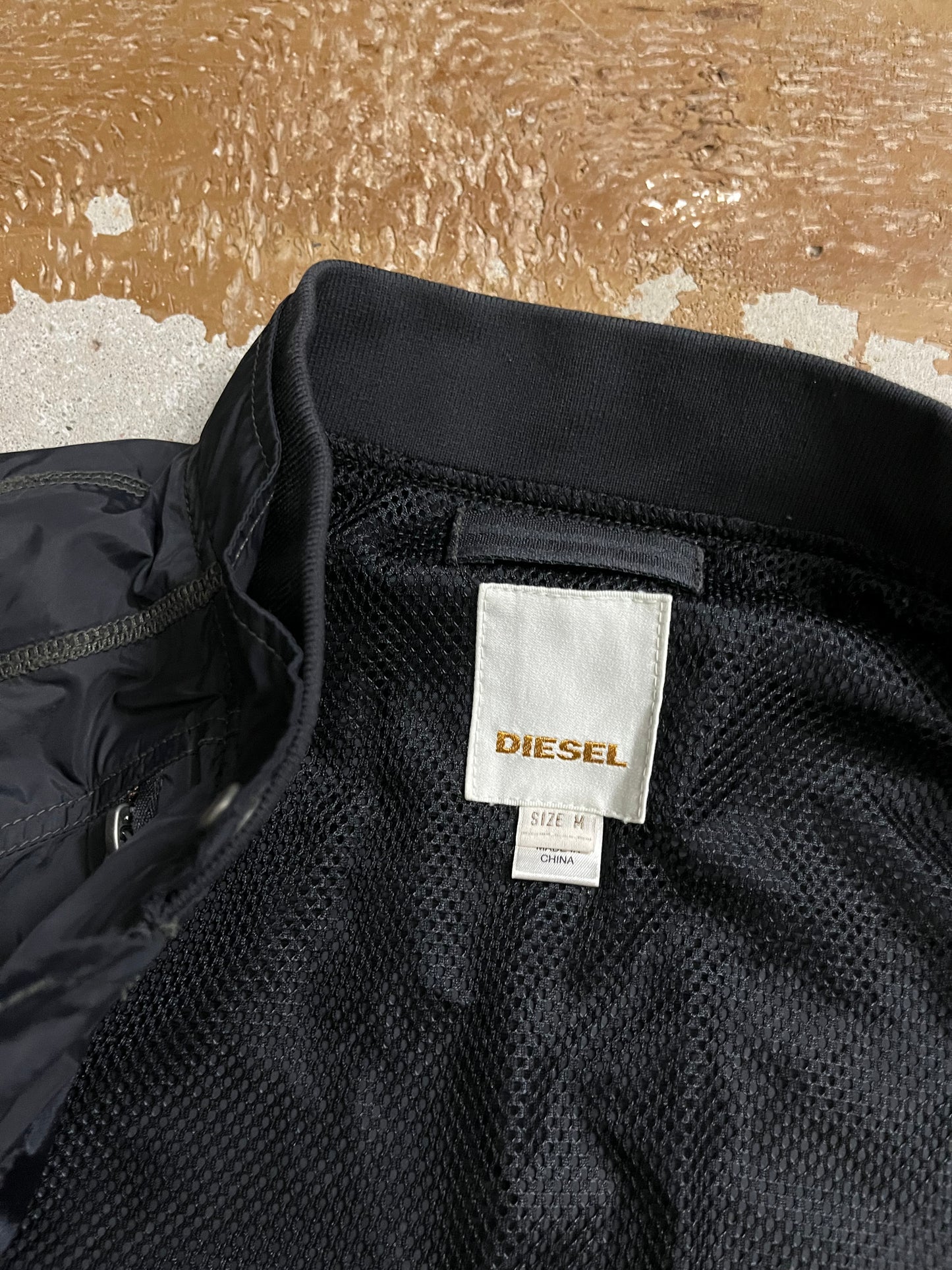 Diesel multipocket multizip utility jacket - S