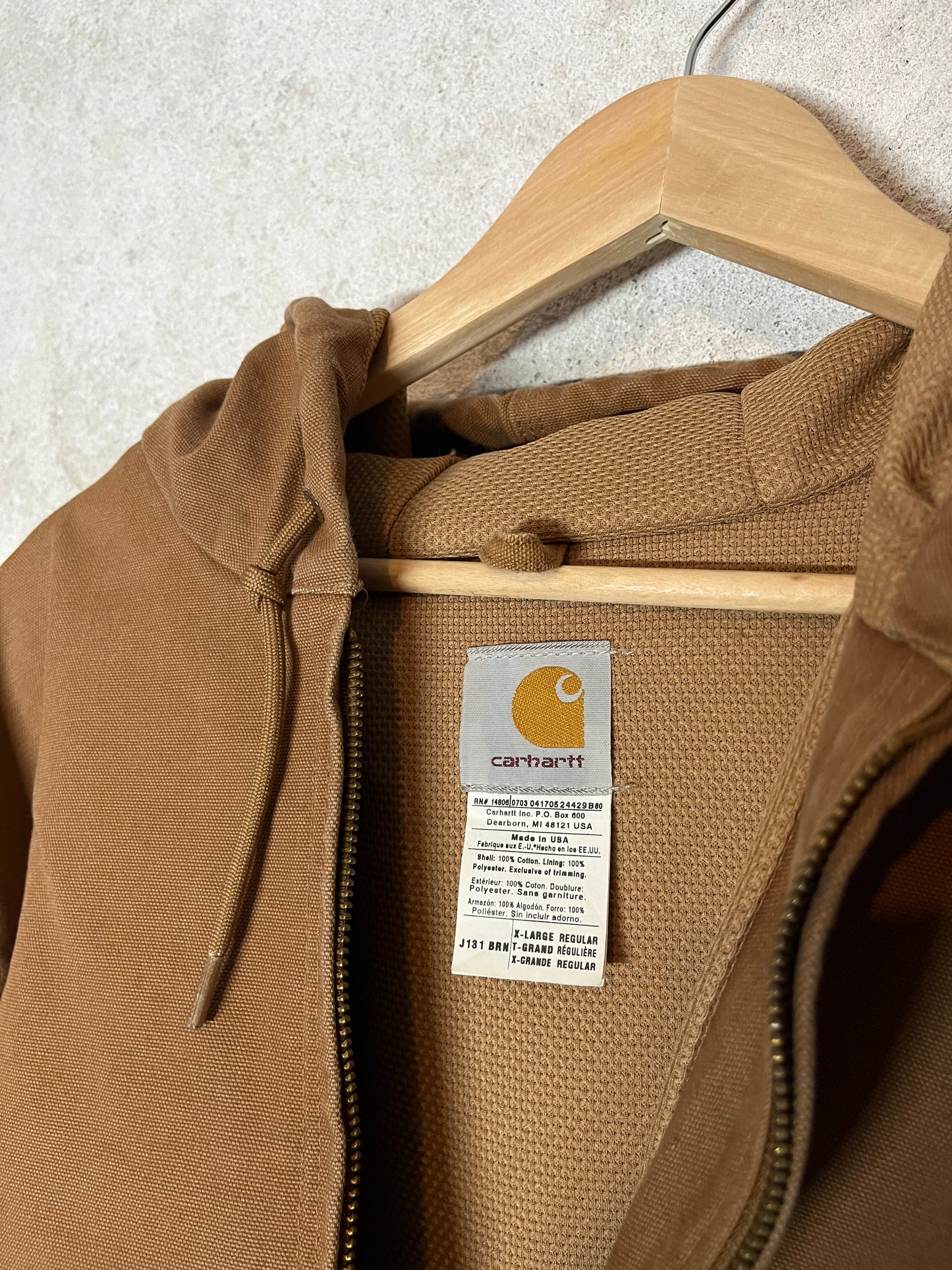 Carhartt active jacket - XL