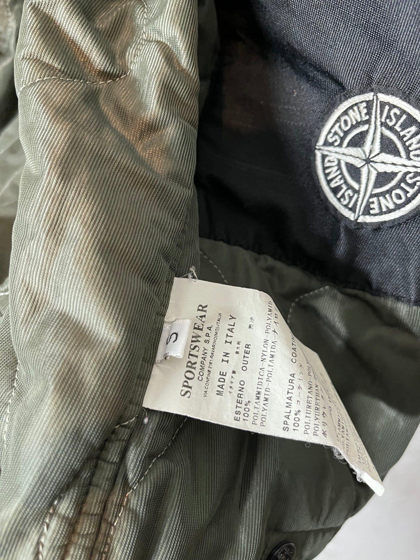 Stone Island Reps Nylon R vintage tactical jacket - S