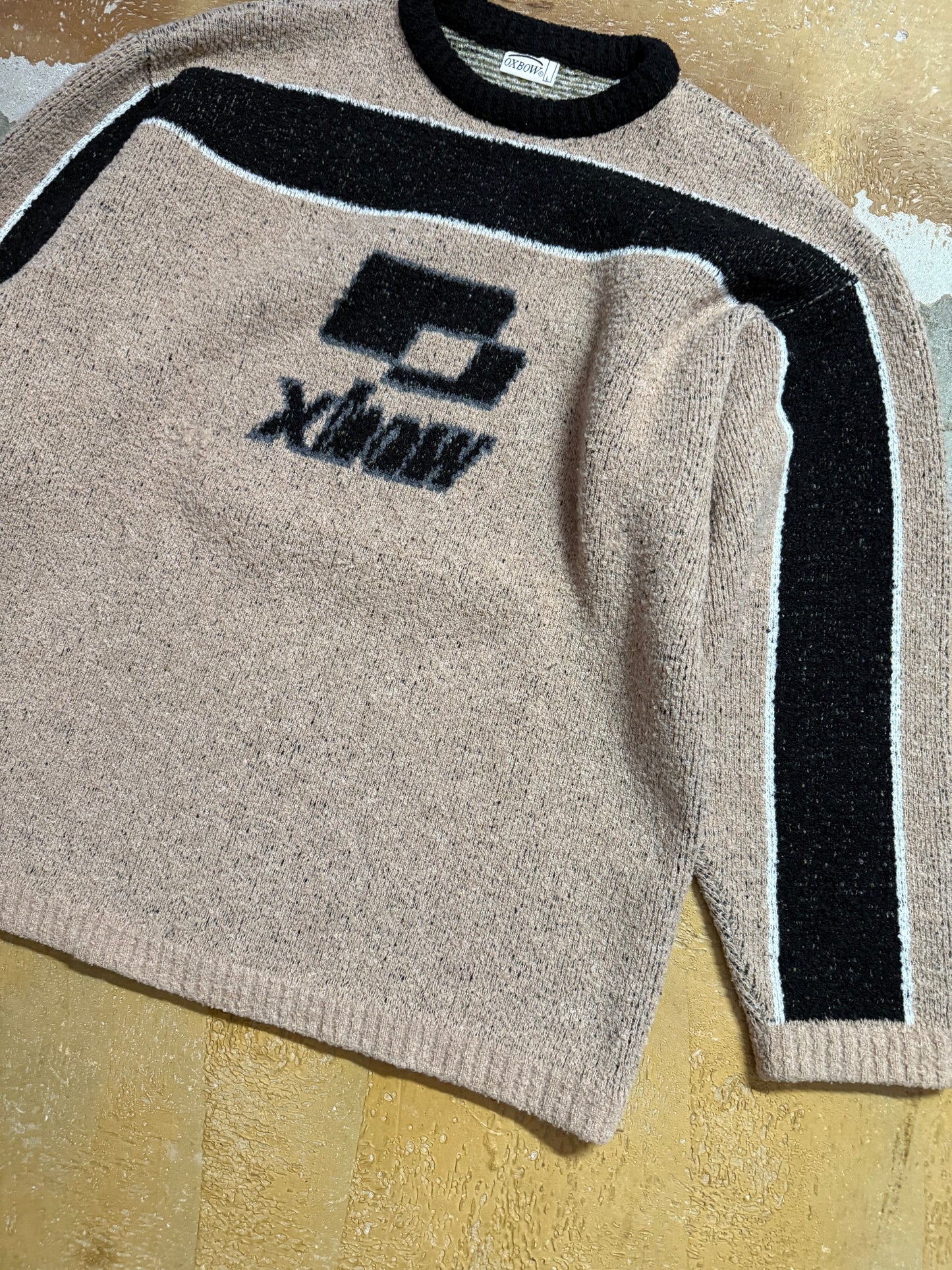 Oxbow vintage winter knit sweater - L