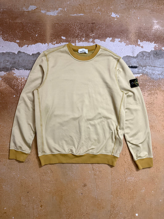 Stone Island yellow sweatshirt - M
