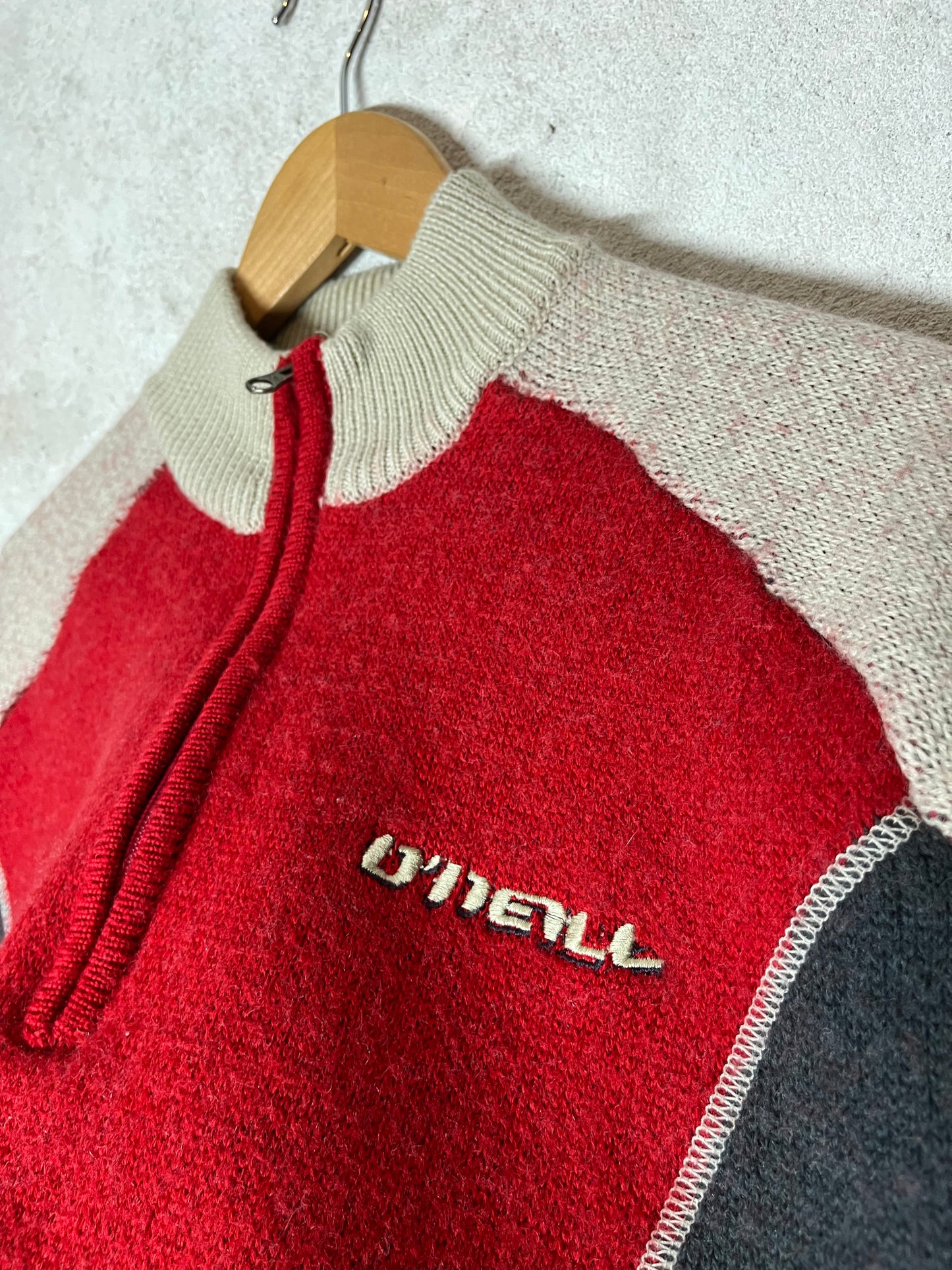 O’neill zip knit sweater - M