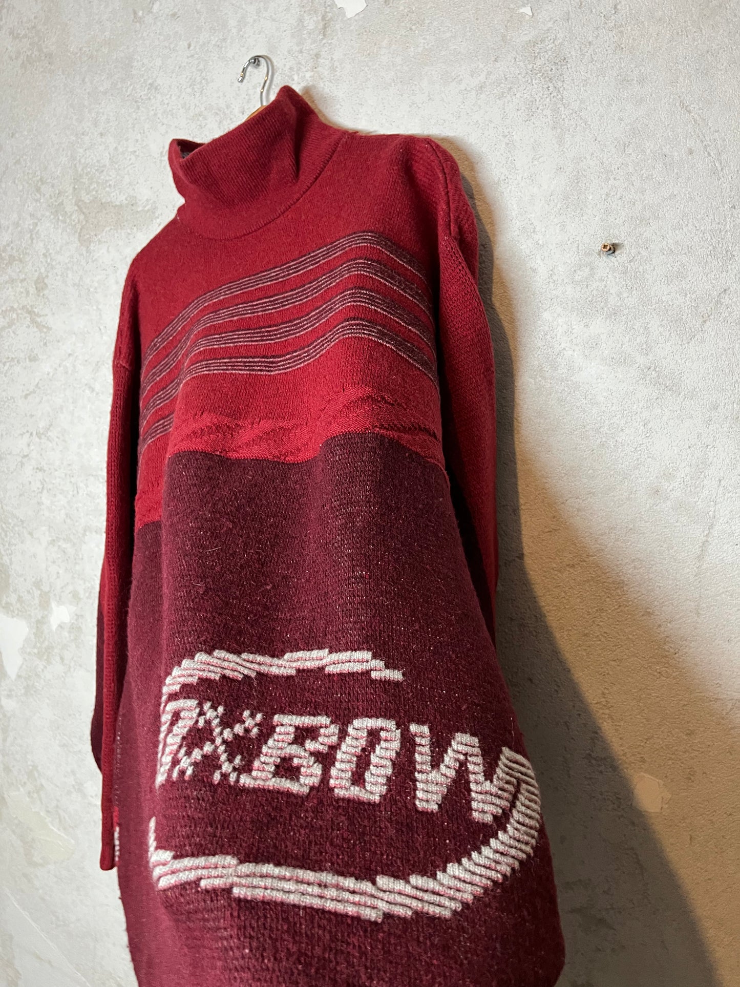 Oxbow ski snowboard heavy knit sweater - XL