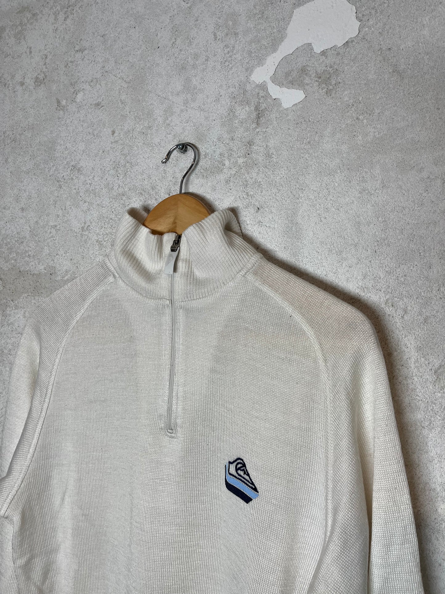 Quiksilver turtleneck 1/4 zip sweater - S