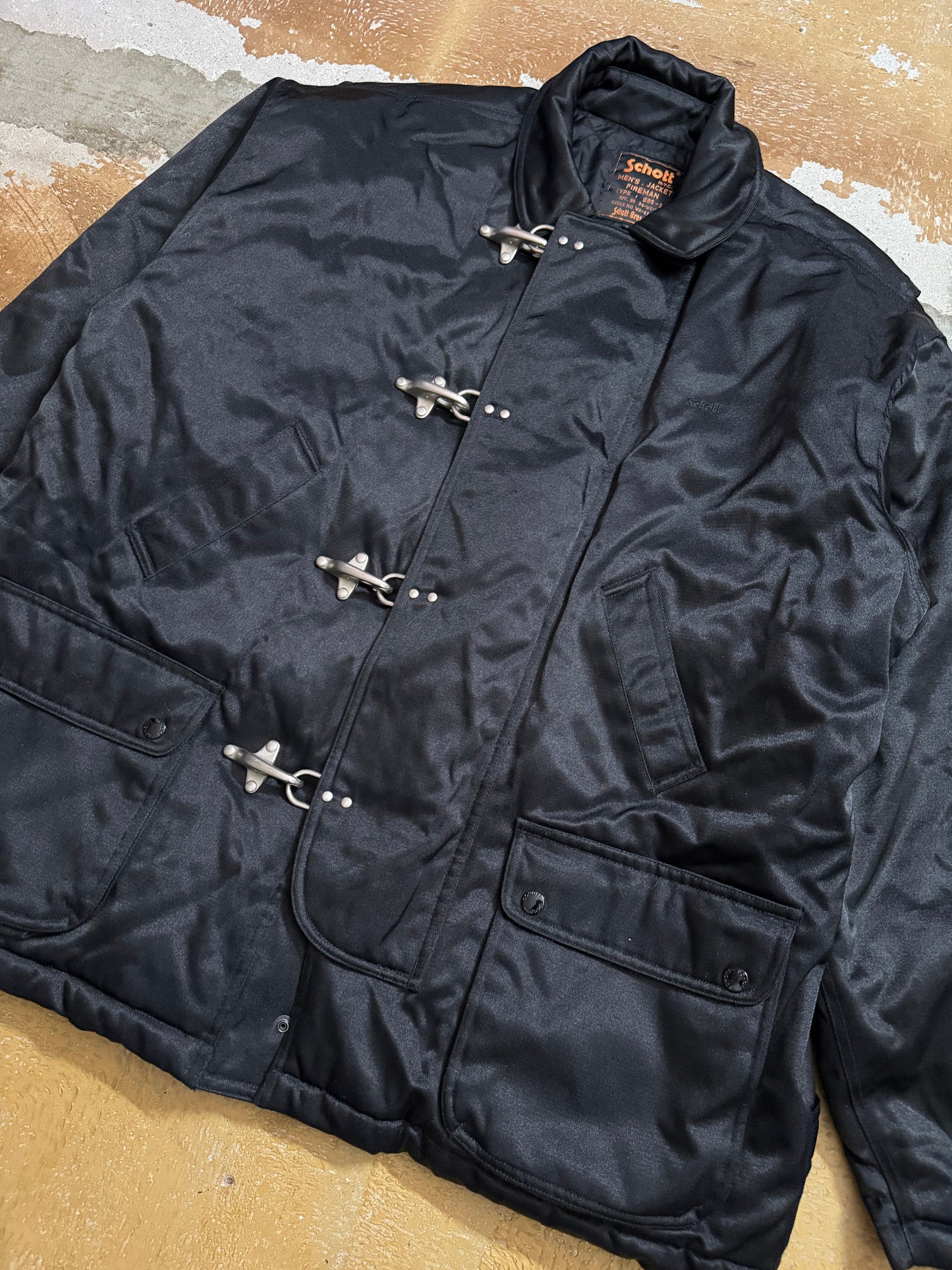 Schott NYC fireman lobster clasp winter jacket - XL