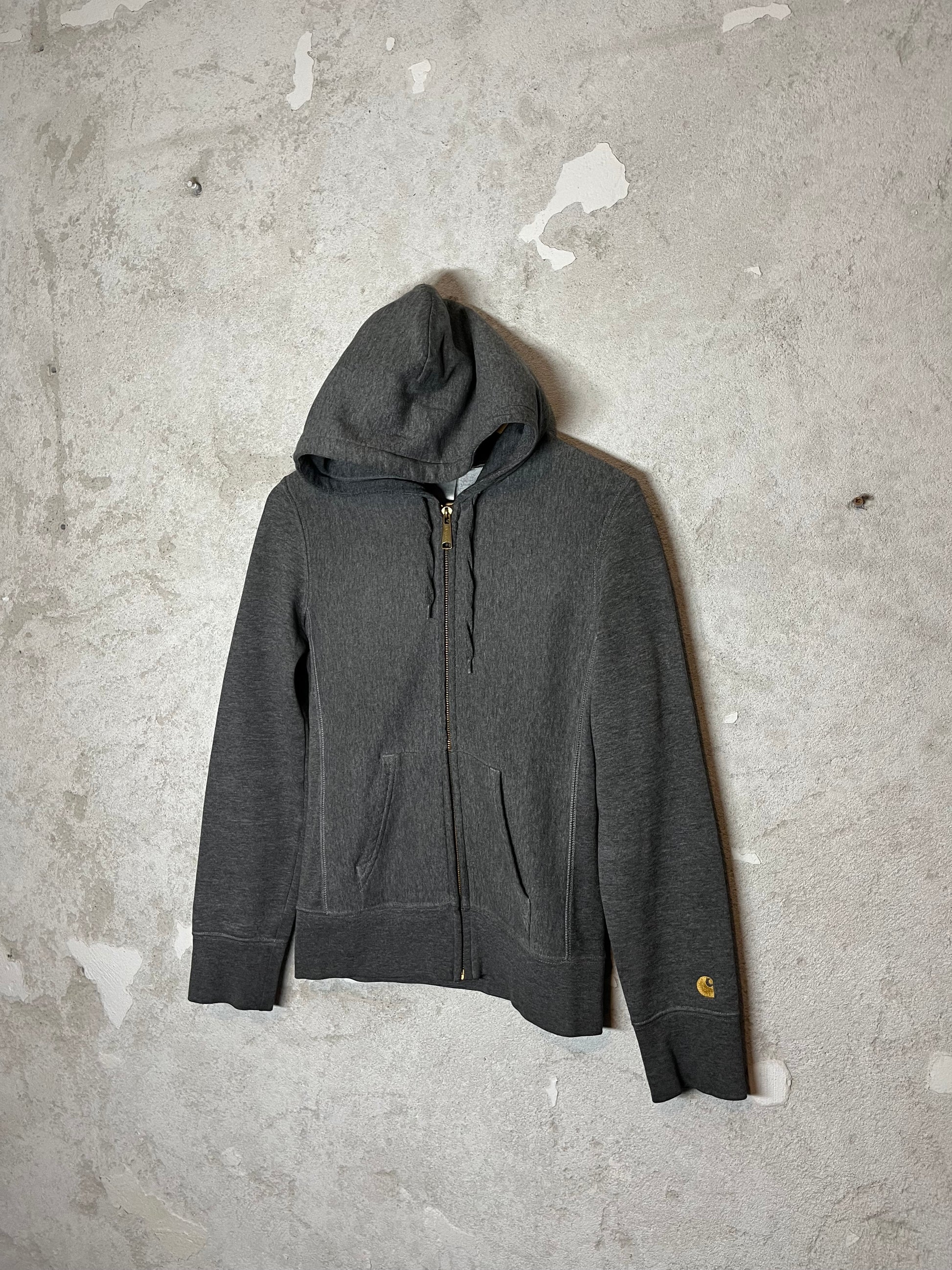 Carhartt vintage retro hooded sweatshirt zip-up