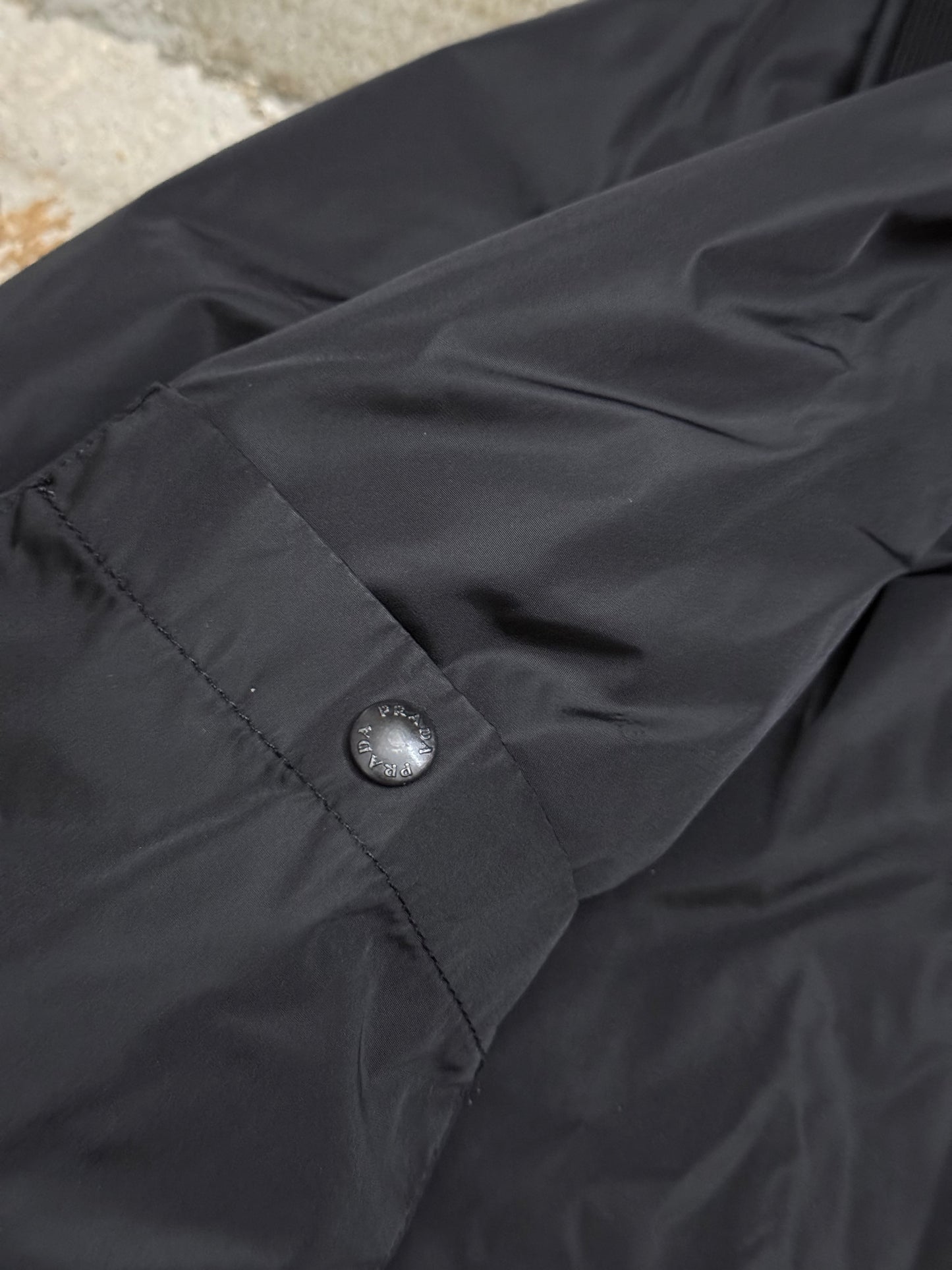 Prada vintage liner red tab jacket - M