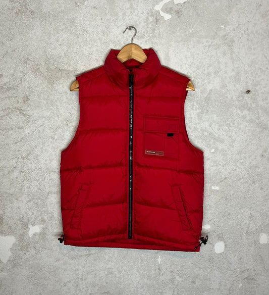 Quiksilver bodywarmer with logo application - S