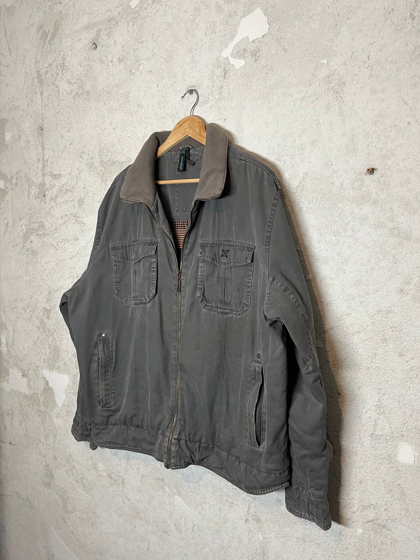 Oxbow vintage 2000s cargo workwear jacket - XXL