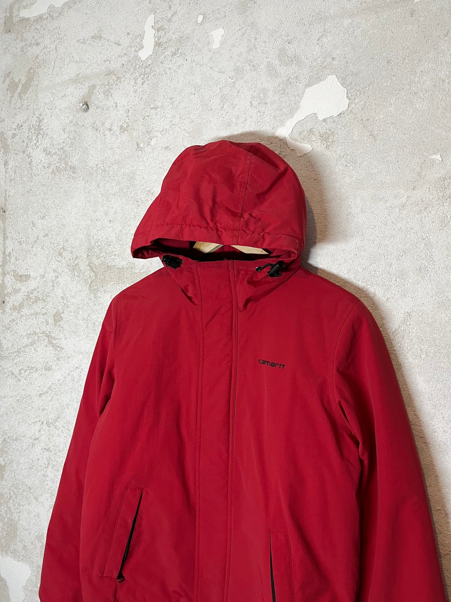 Carhartt y2k 2000s winter puffer hooded jacket