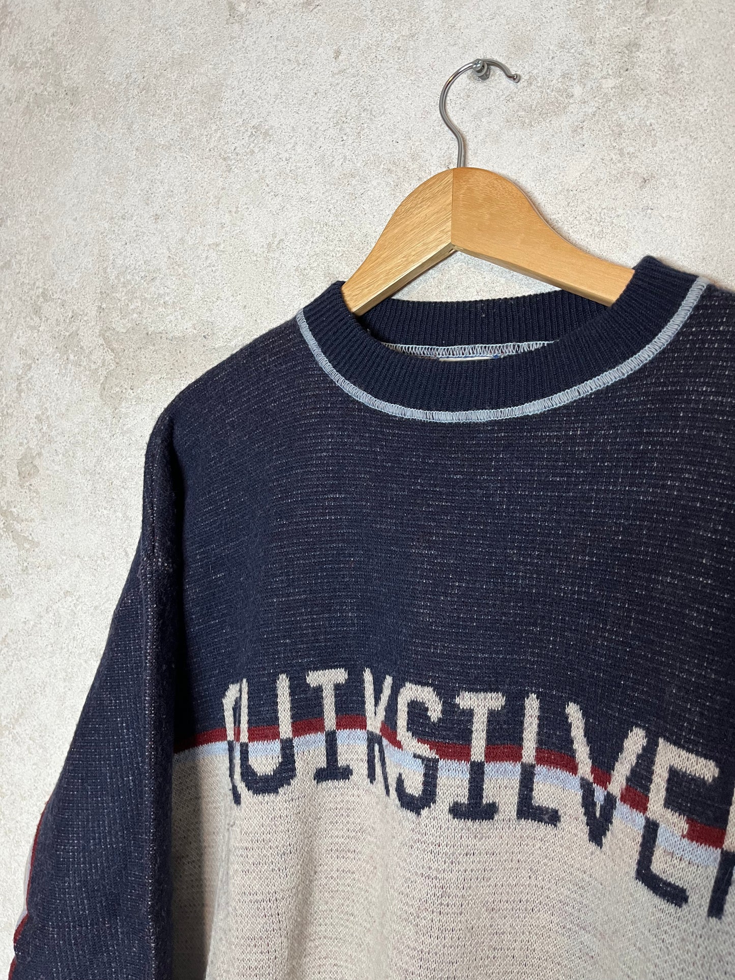 Quiksilver vintage heavy ski snowboard sweater - XL