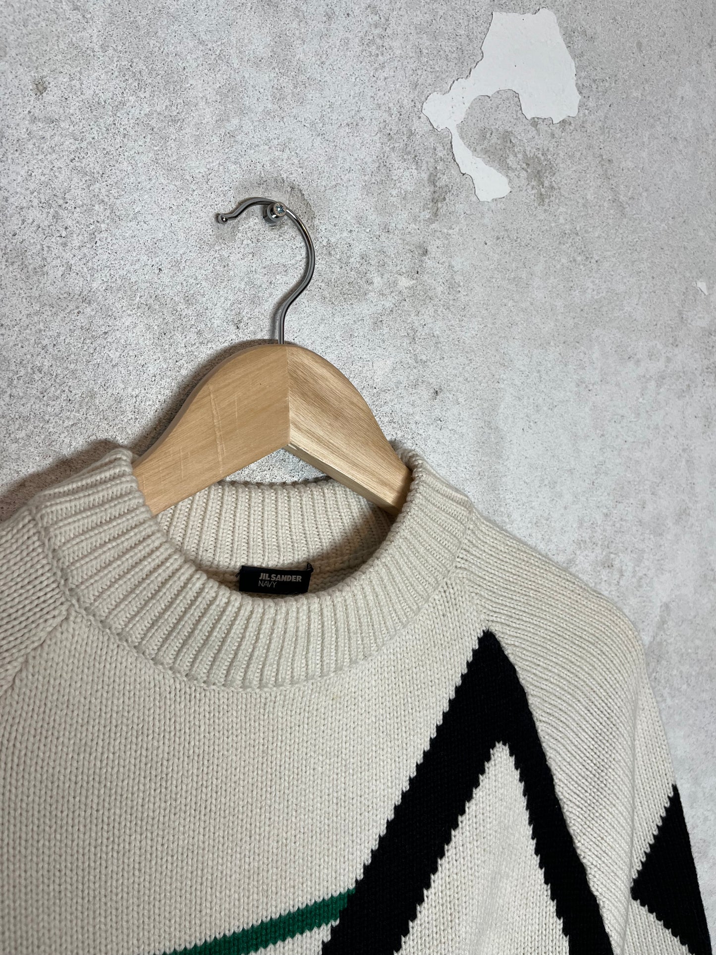 Jil Sander Navy knit sweater - XS