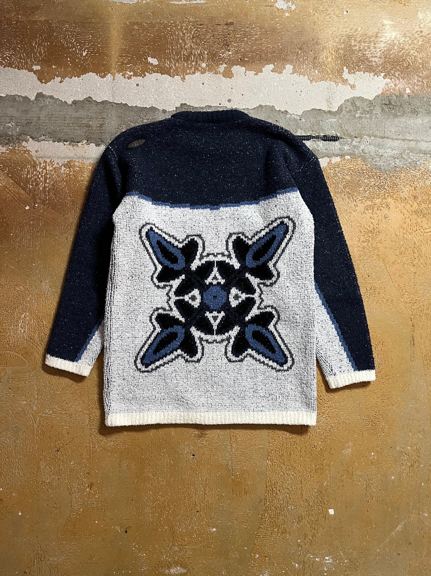 Oxbow heavy knit ski snowboarding sweater - S